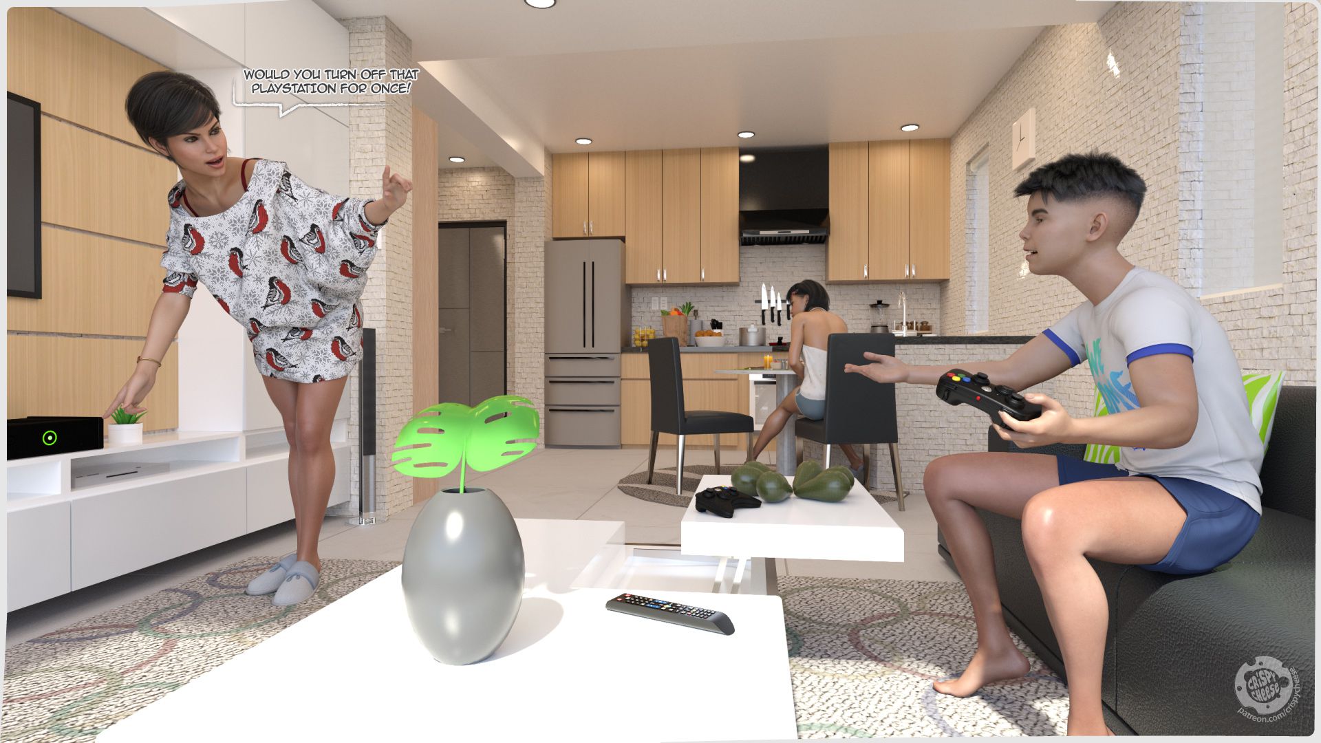 Kitchen Heat [Crispy Cheese] - Chapter 1 — Page 15