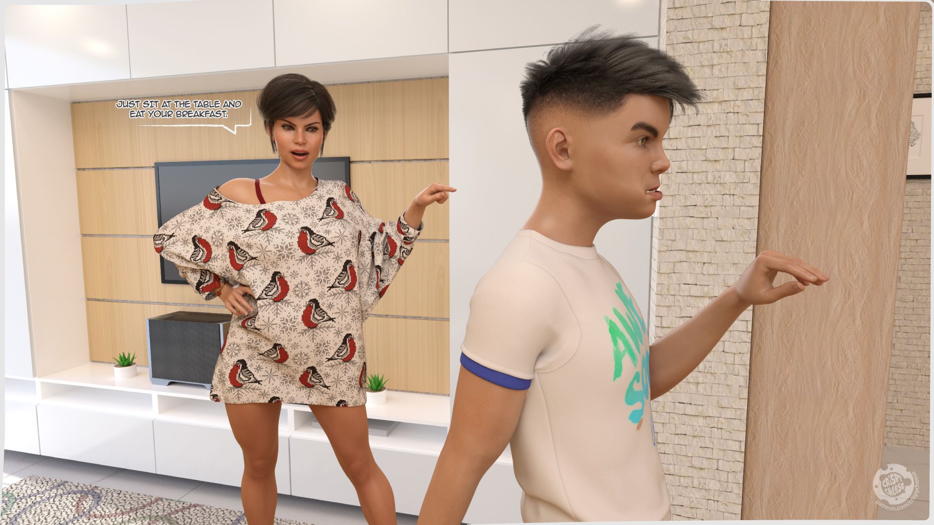 Kitchen Heat [Crispy Cheese] - Chapter 1 — Page 16