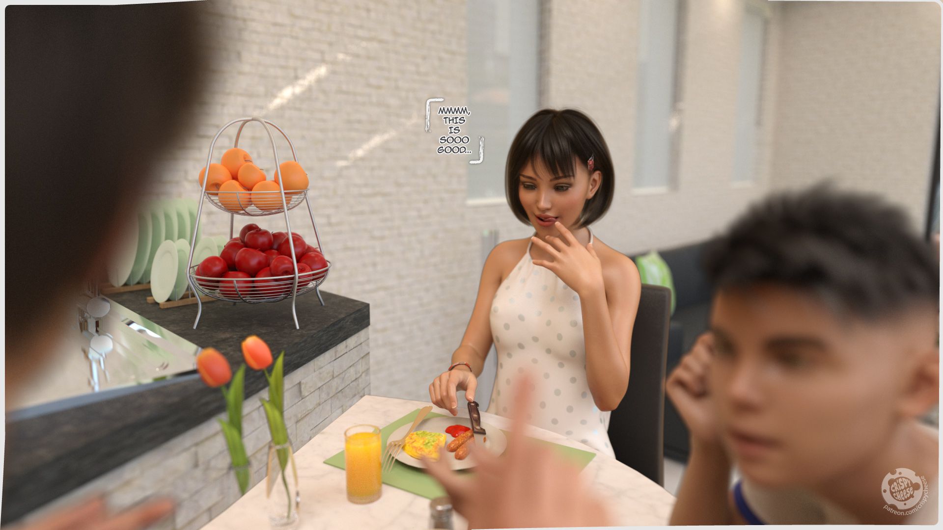 Kitchen Heat [Crispy Cheese] - Chapter 1 — Page 19