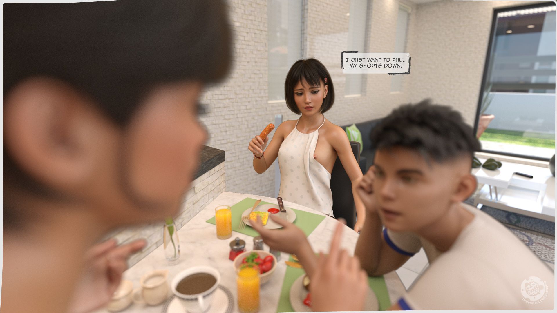 Kitchen Heat [Crispy Cheese] - Chapter 1 — Page 23