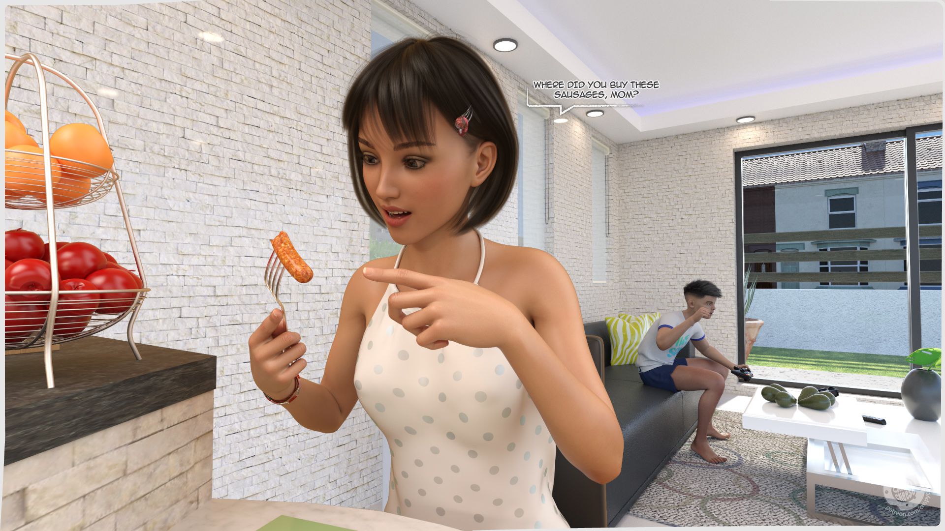 Kitchen Heat [Crispy Cheese] - Chapter 1 — Page 6