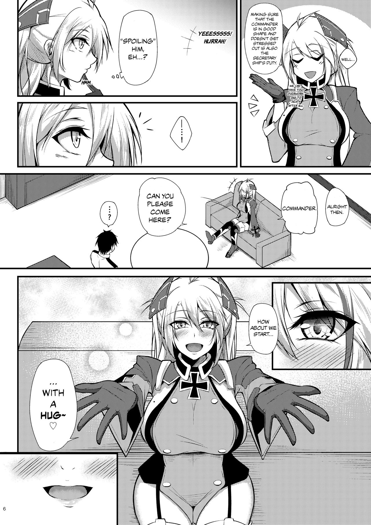 I Want To Be Spoiled By Prinz Eugen!! (Azur Lane) [Oriue Wato] - Chapter 1 — Page 6