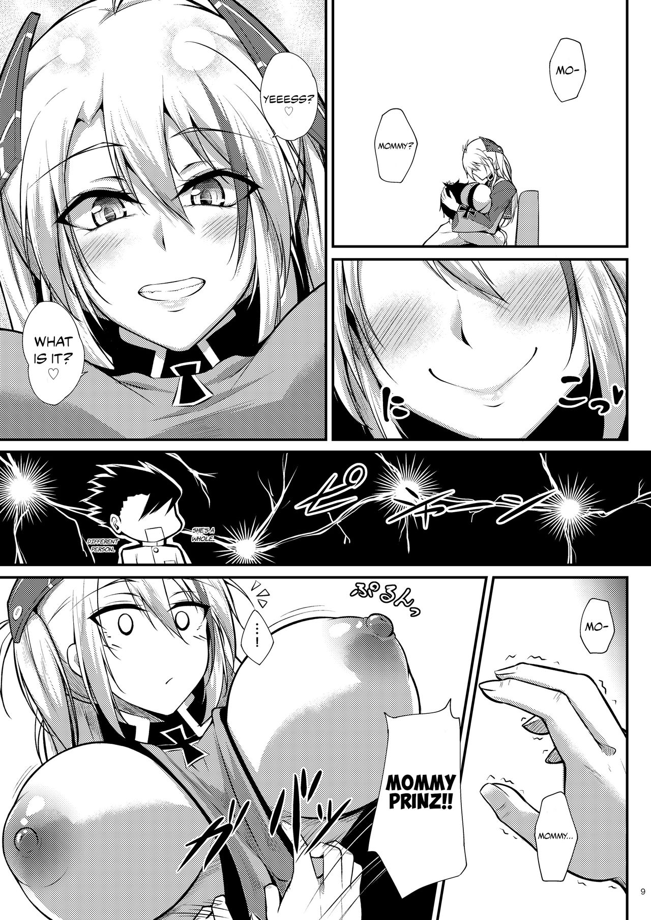 I Want To Be Spoiled By Prinz Eugen!! (Azur Lane) [Oriue Wato] - Chapter 1 — Page 9