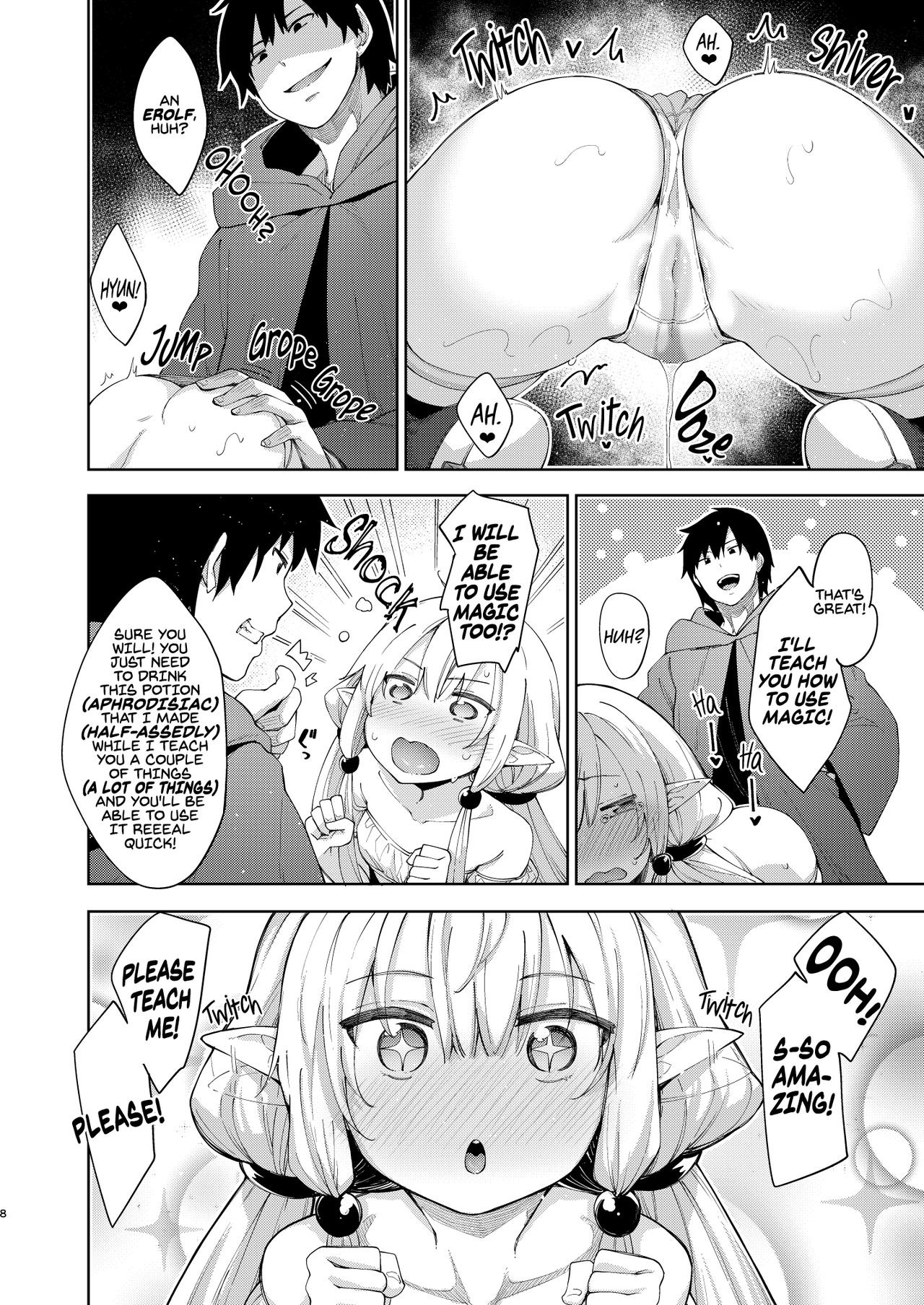 I’m in Another World, so I Guess I’ll Use Magic to Be Lewd [Akino Sora] - Chapter 2 — Page 7