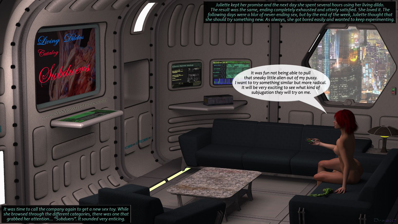 Ascend [3DMonsterStories , Droid447] - Chapter 1 — Page 21