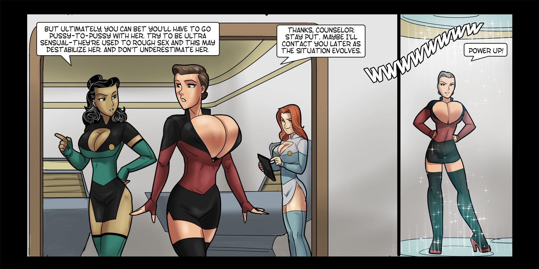 Galaxy Jaunt (Star Trek) [Rabies T Lagomorph] - Chapter 1 — Page 14