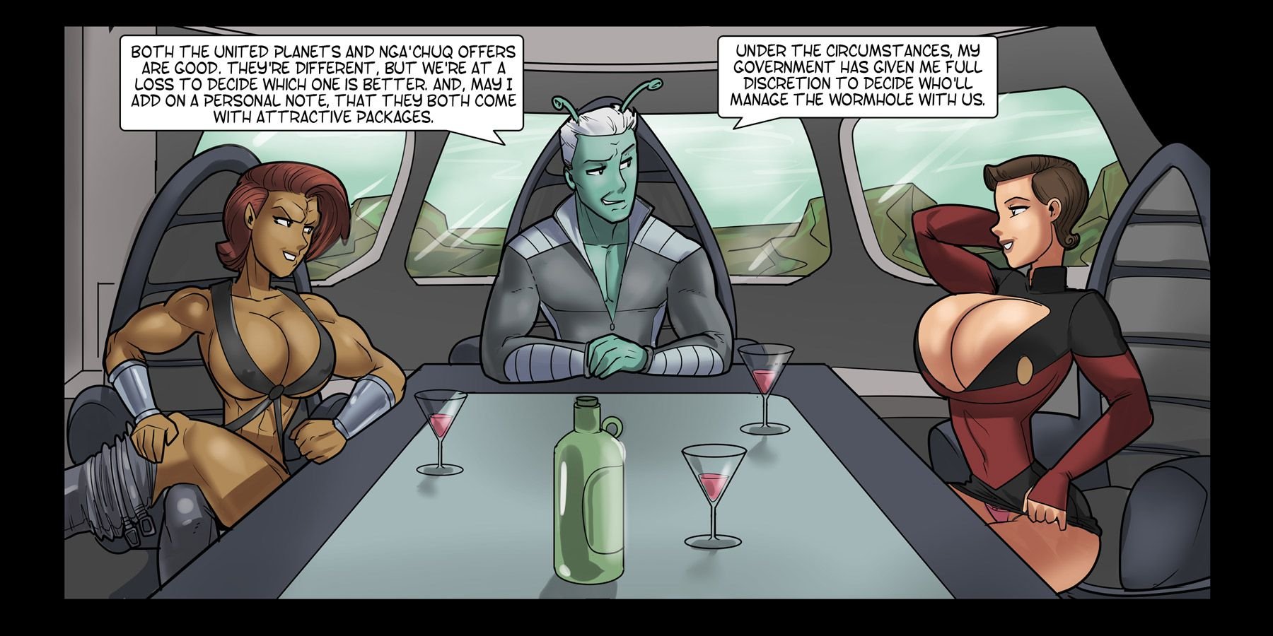 Galaxy Jaunt (Star Trek) [Rabies T Lagomorph] - Chapter 1 — Page 21