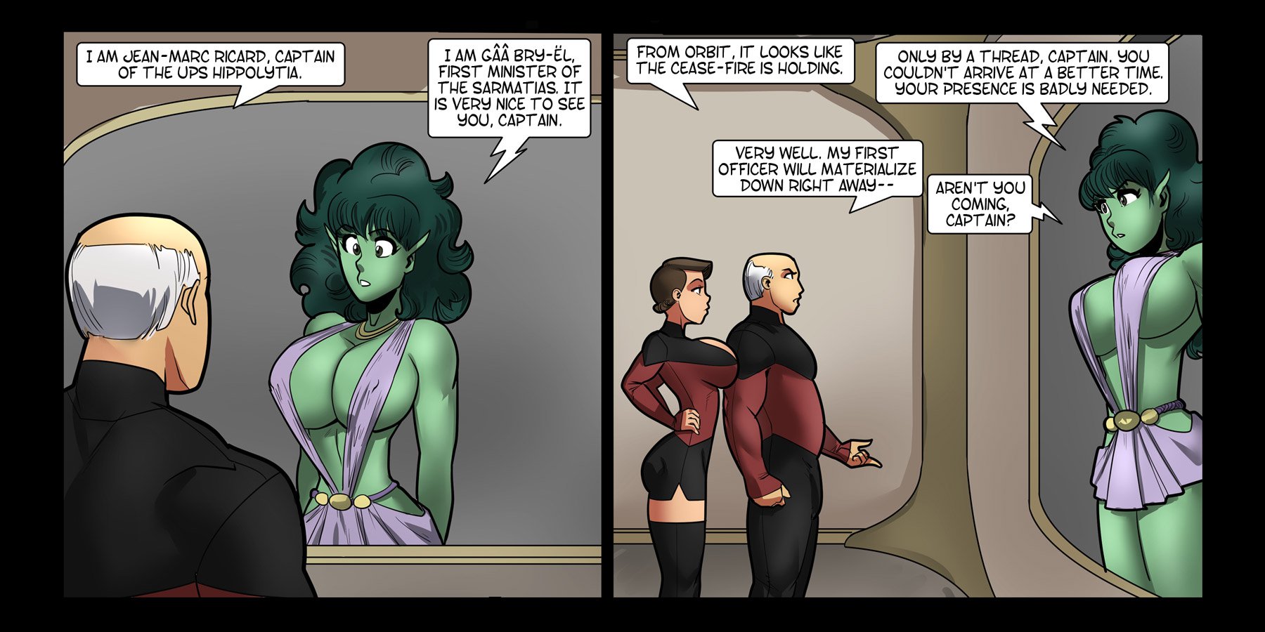 Galaxy Jaunt (Star Trek) [Rabies T Lagomorph] - Chapter 2 — Page 11