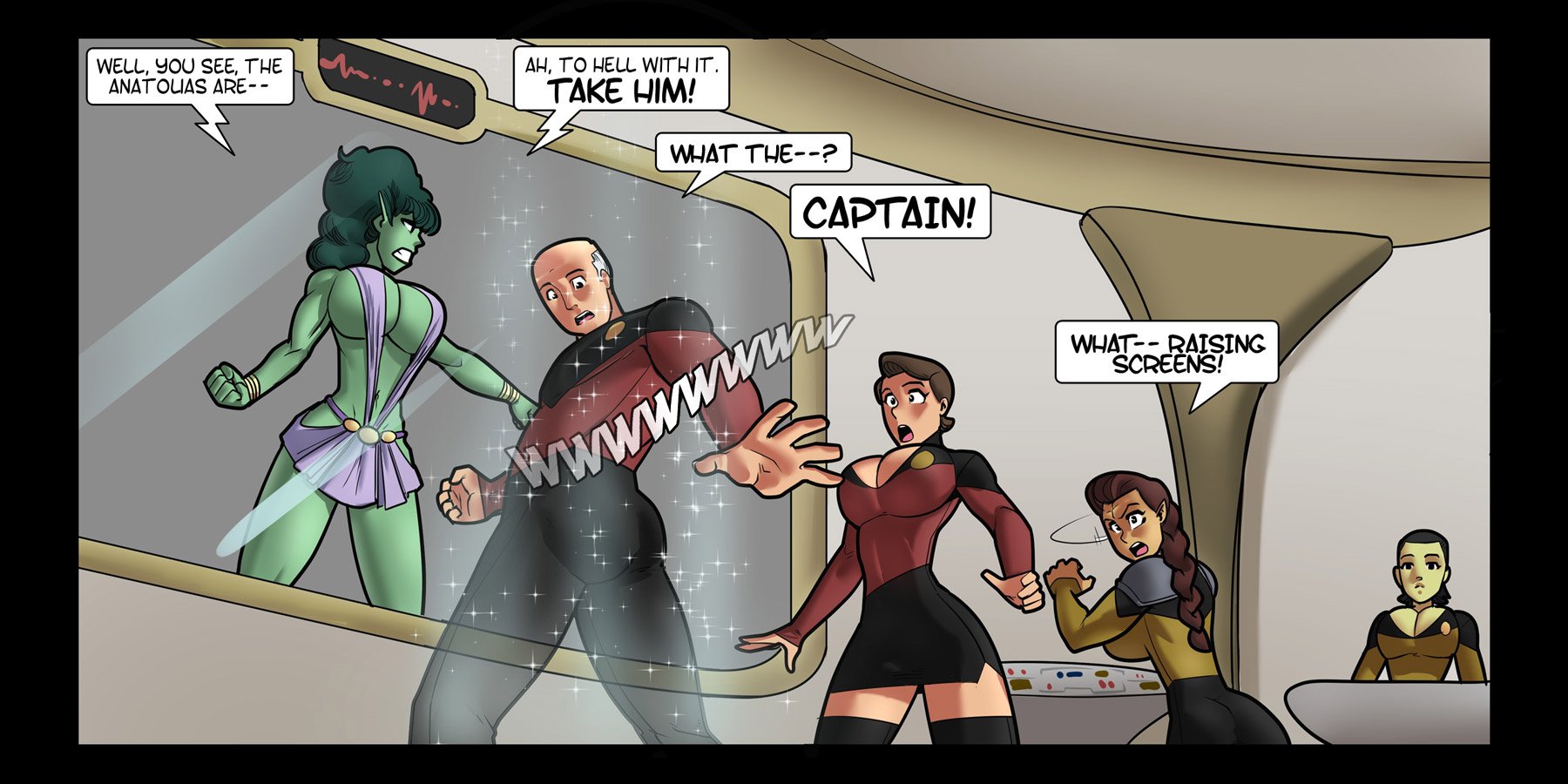 Galaxy Jaunt (Star Trek) [Rabies T Lagomorph] - Chapter 2 — Page 13