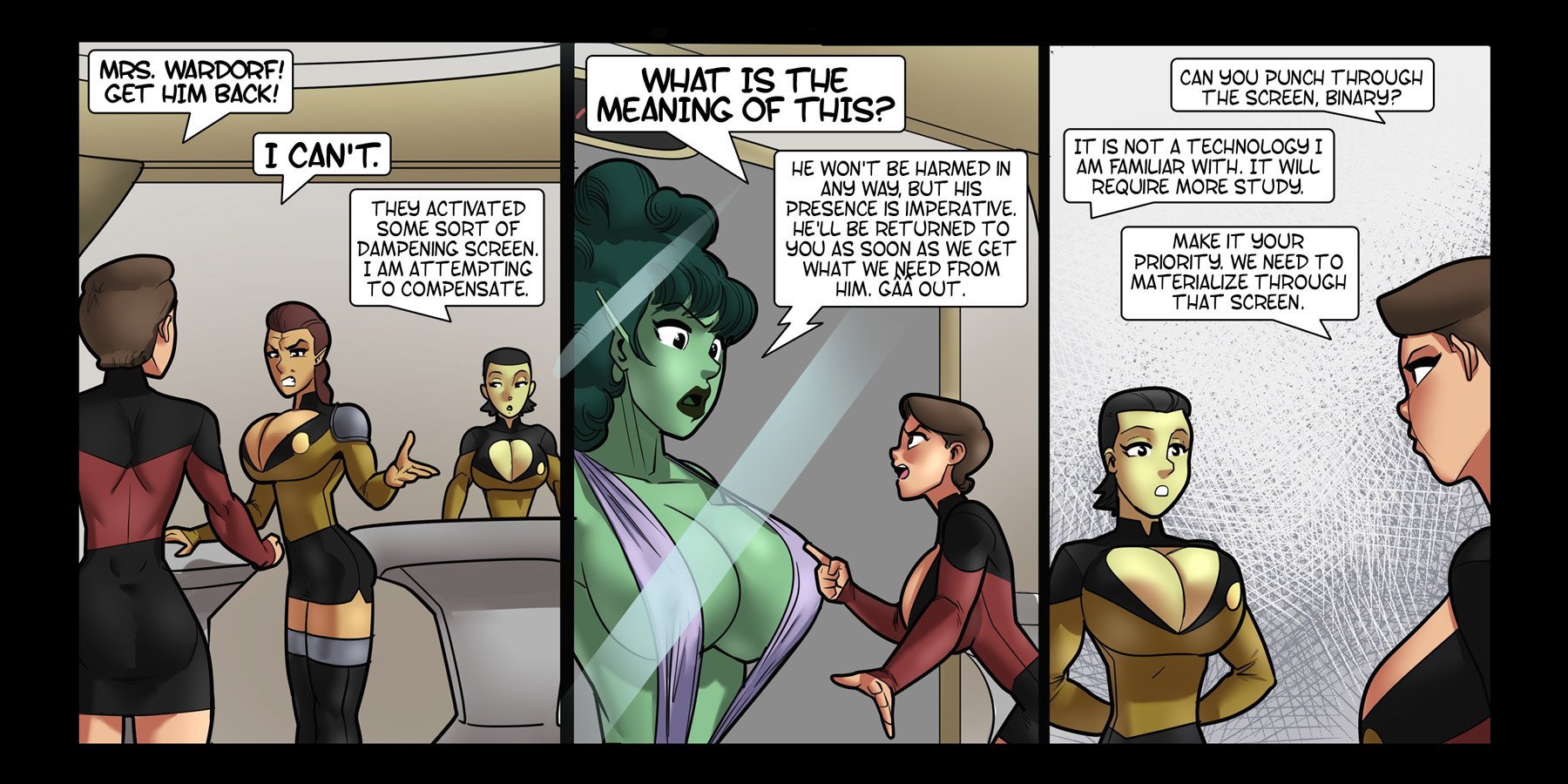 Galaxy Jaunt (Star Trek) [Rabies T Lagomorph] - Chapter 2 — Page 14