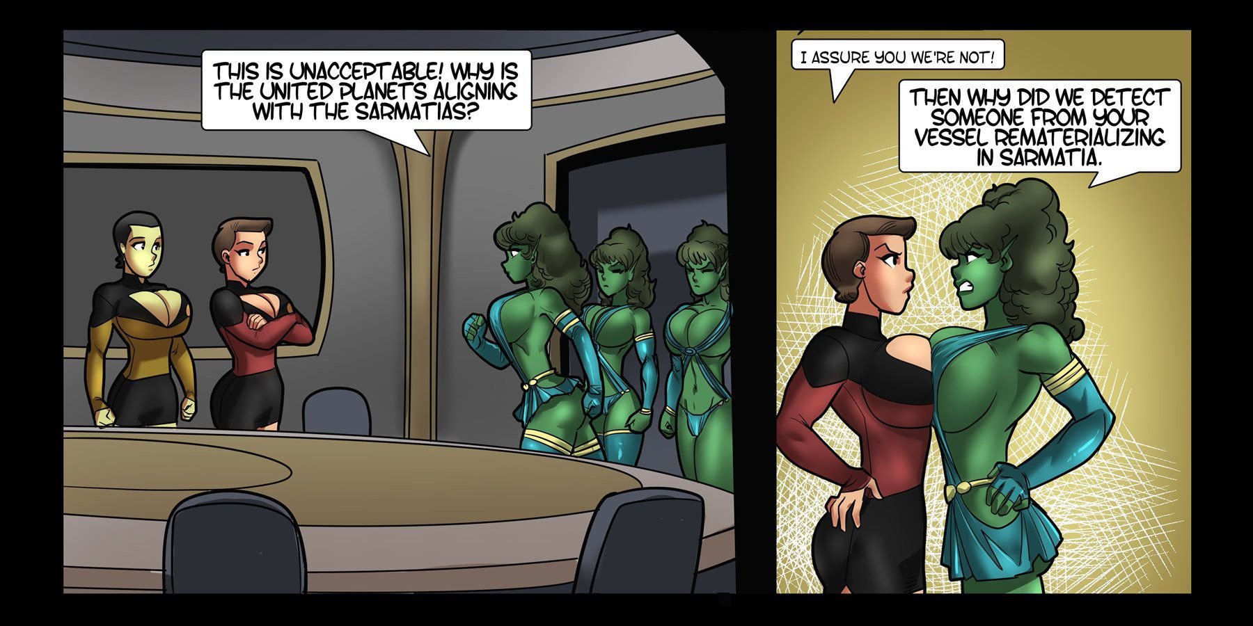 Galaxy Jaunt (Star Trek) [Rabies T Lagomorph] - Chapter 2 — Page 18