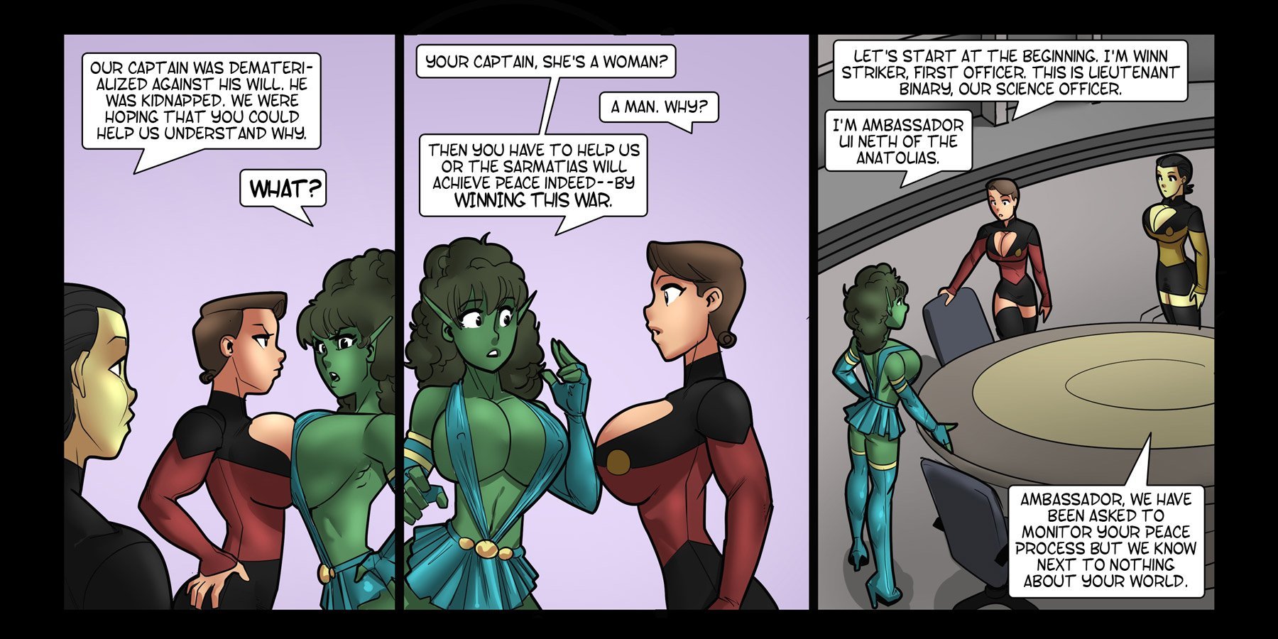 Galaxy Jaunt (Star Trek) [Rabies T Lagomorph] - Chapter 2 — Page 19
