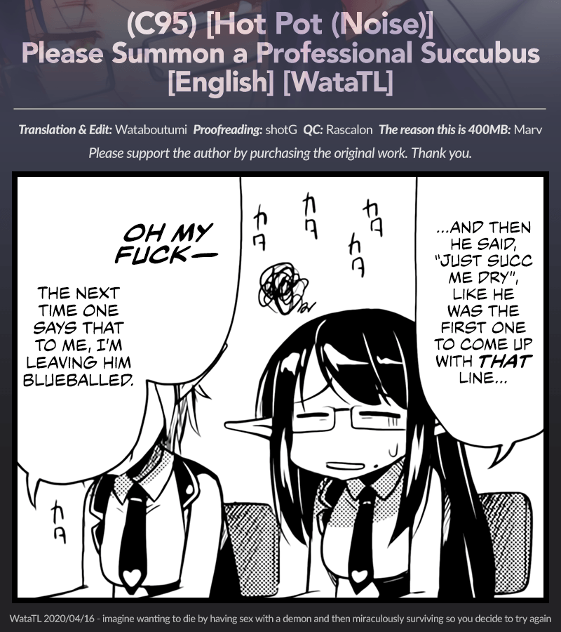 Please Summon A Professional Succubus [Noise] - Chapter 1 — Page 31
