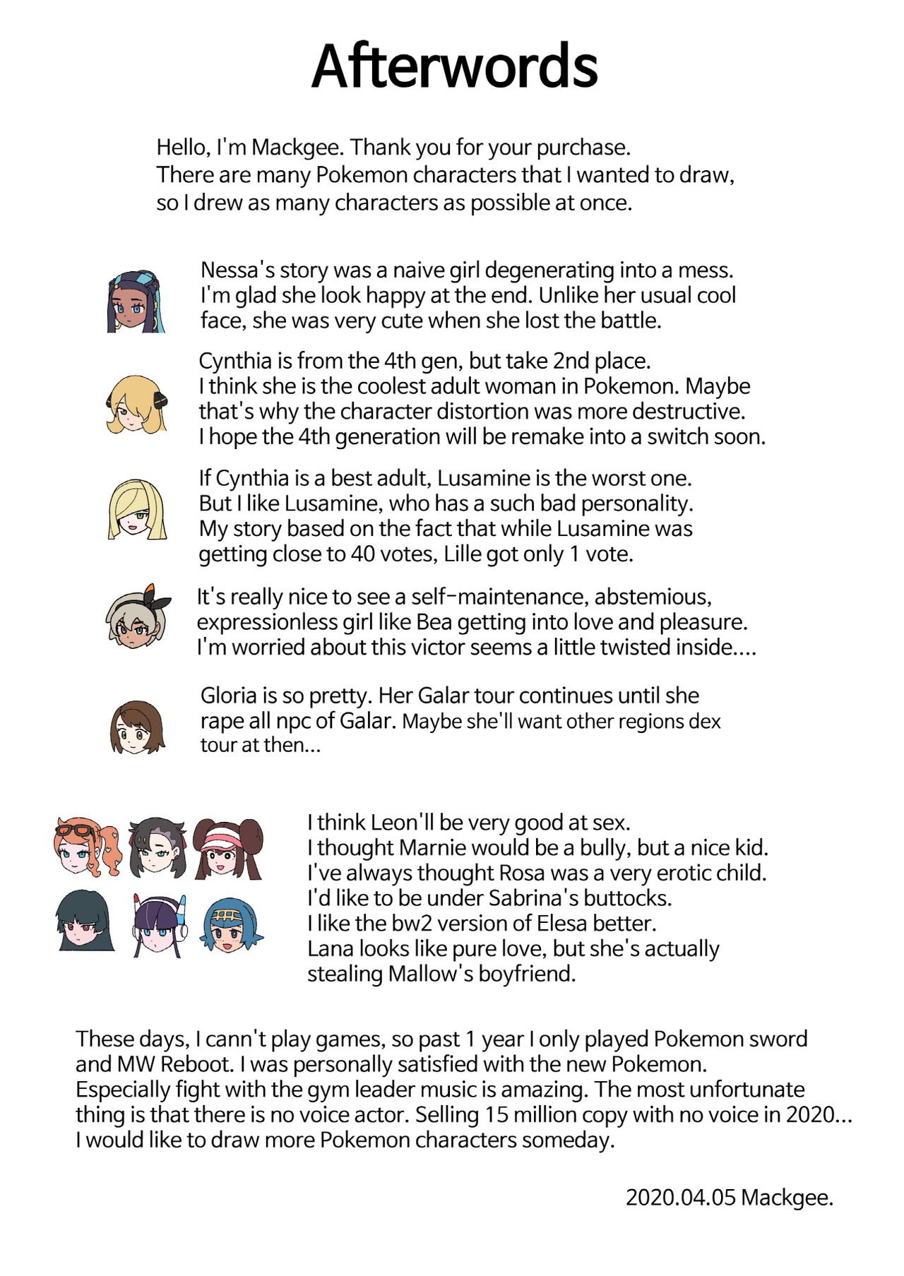 Pokemon Heroines (Pokemon Sword And Shield) [Mackgee] - Chapter 1 — Page 79