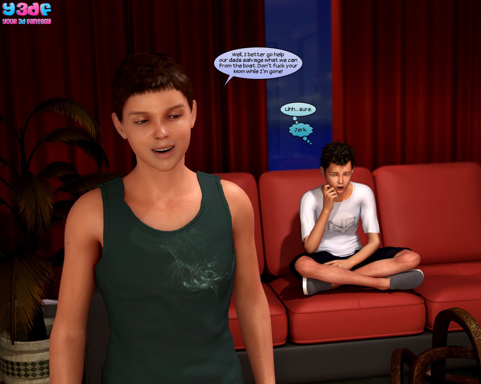 Abandonment Issues [Y3DF] - Chapter 3 — Page 60