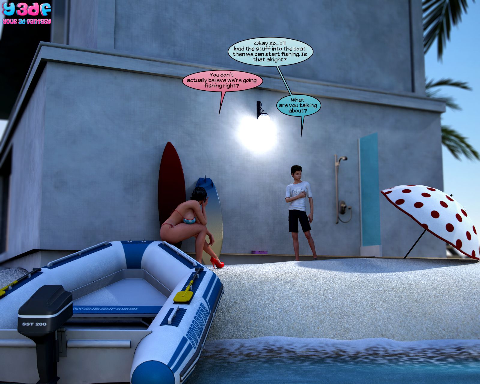 Abandonment Issues [Y3DF] - Chapter 4 — Page 19