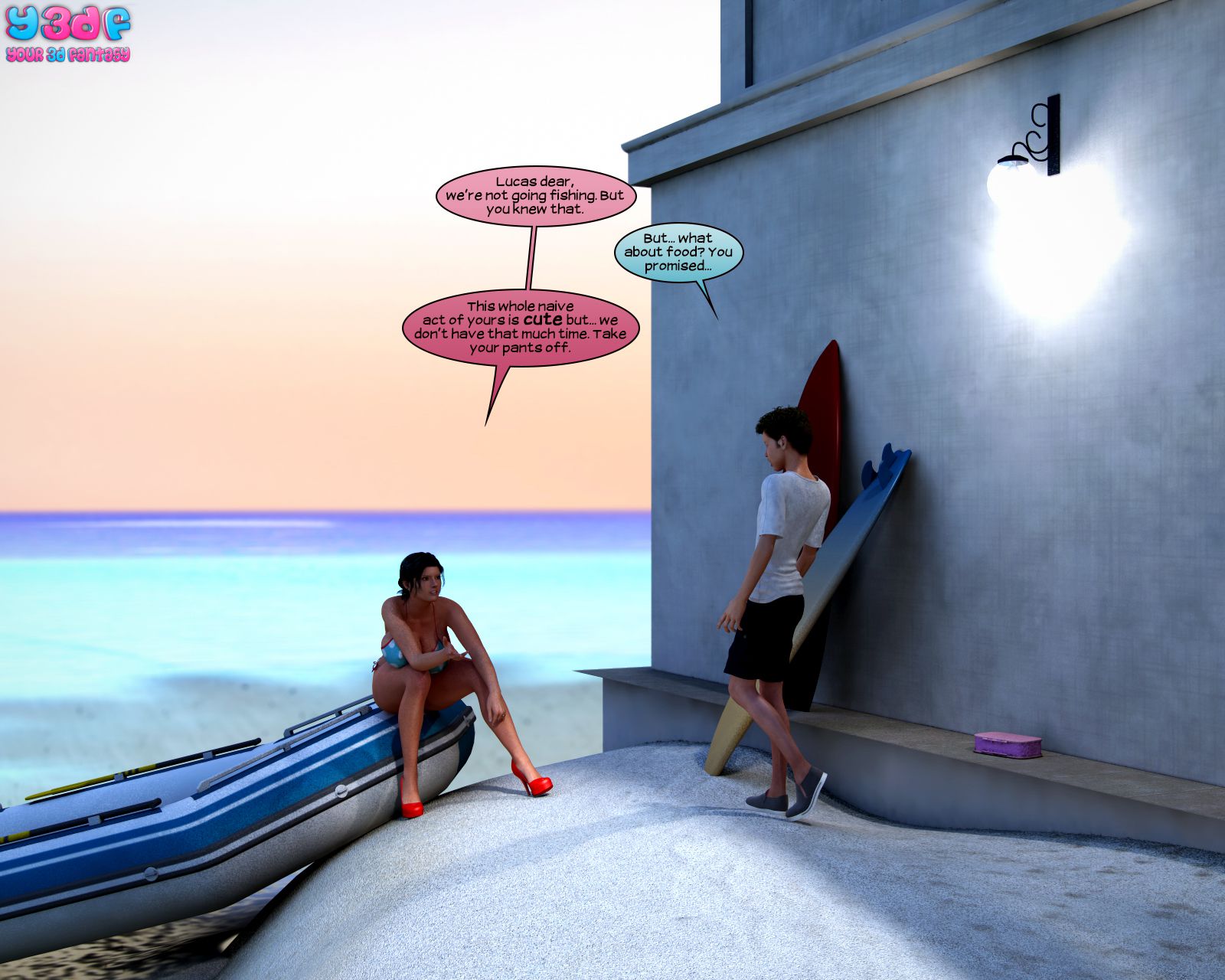 Abandonment Issues [Y3DF] - Chapter 4 — Page 20