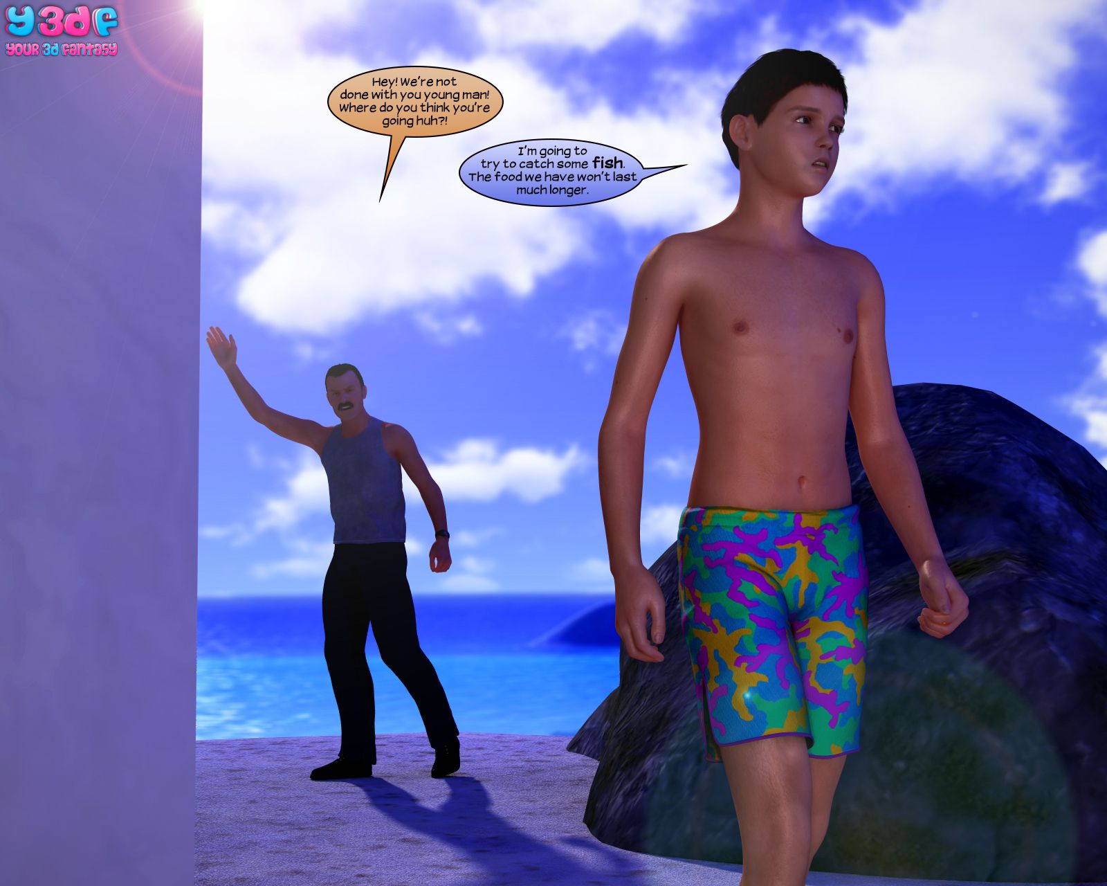 Abandonment Issues [Y3DF] - Chapter 1 — Page 4