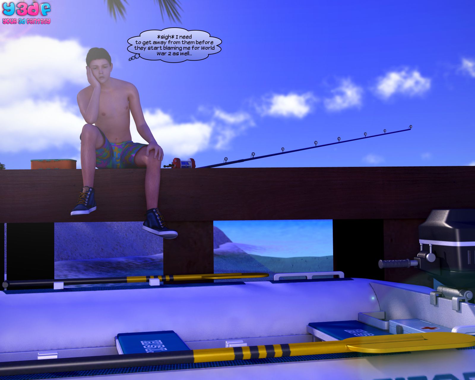 Abandonment Issues [Y3DF] - Chapter 1 — Page 8