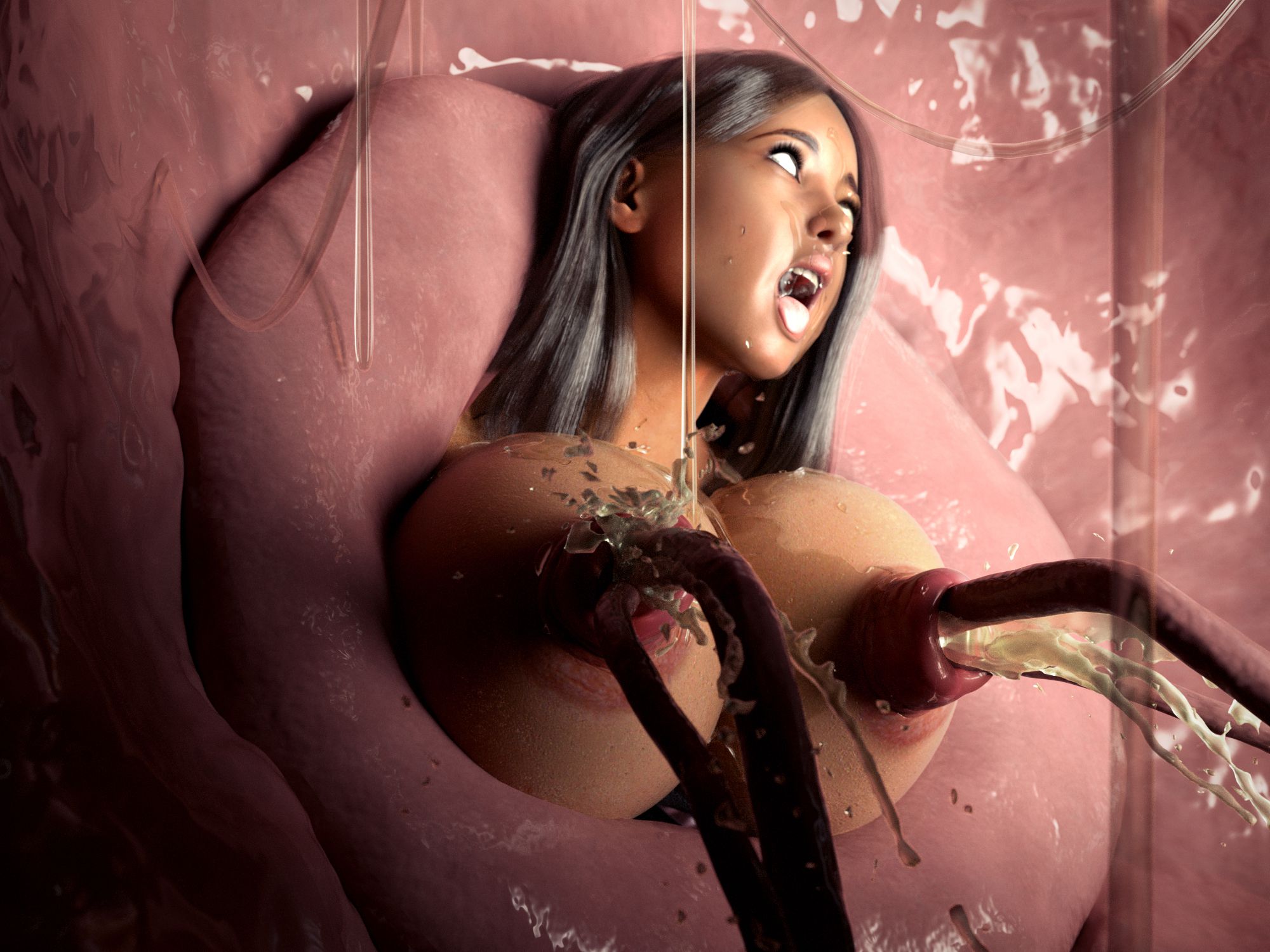 Wonder Diana And The Breeding Alien [BadOnion] - Chapter 1.5 — Page 47