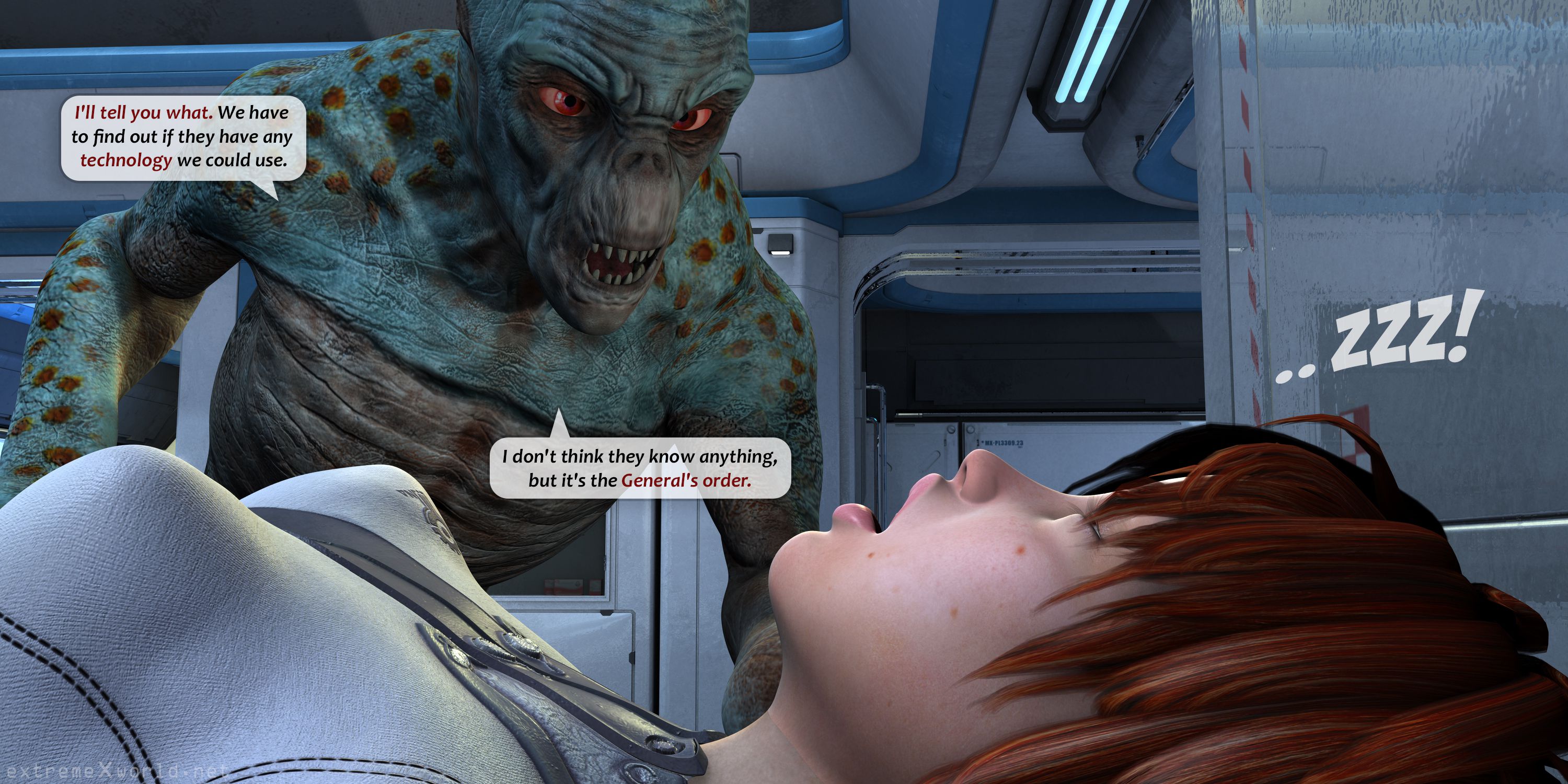 Aliens [ExtremeXWorld] - Chapter 1 — Page 11