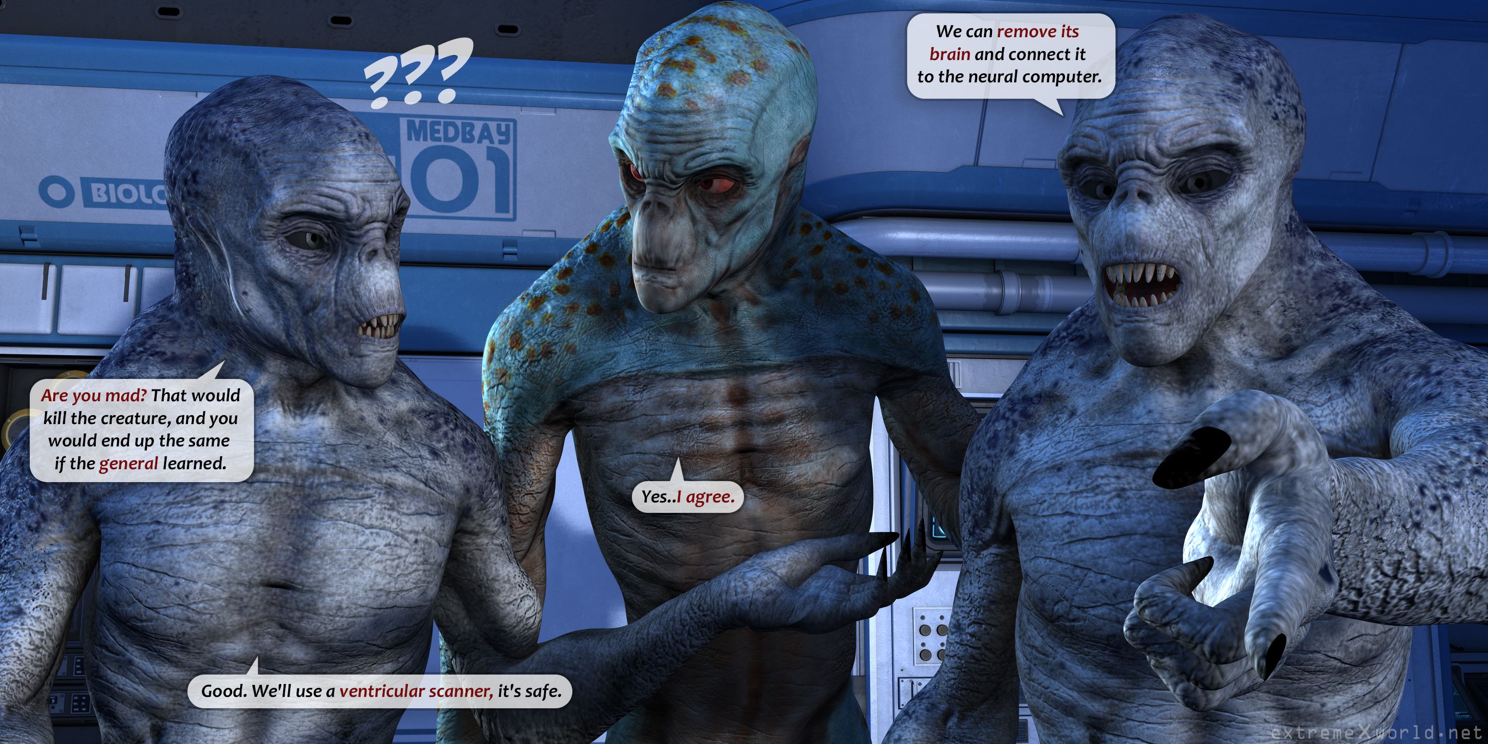 Aliens [ExtremeXWorld] - Chapter 1 — Page 12