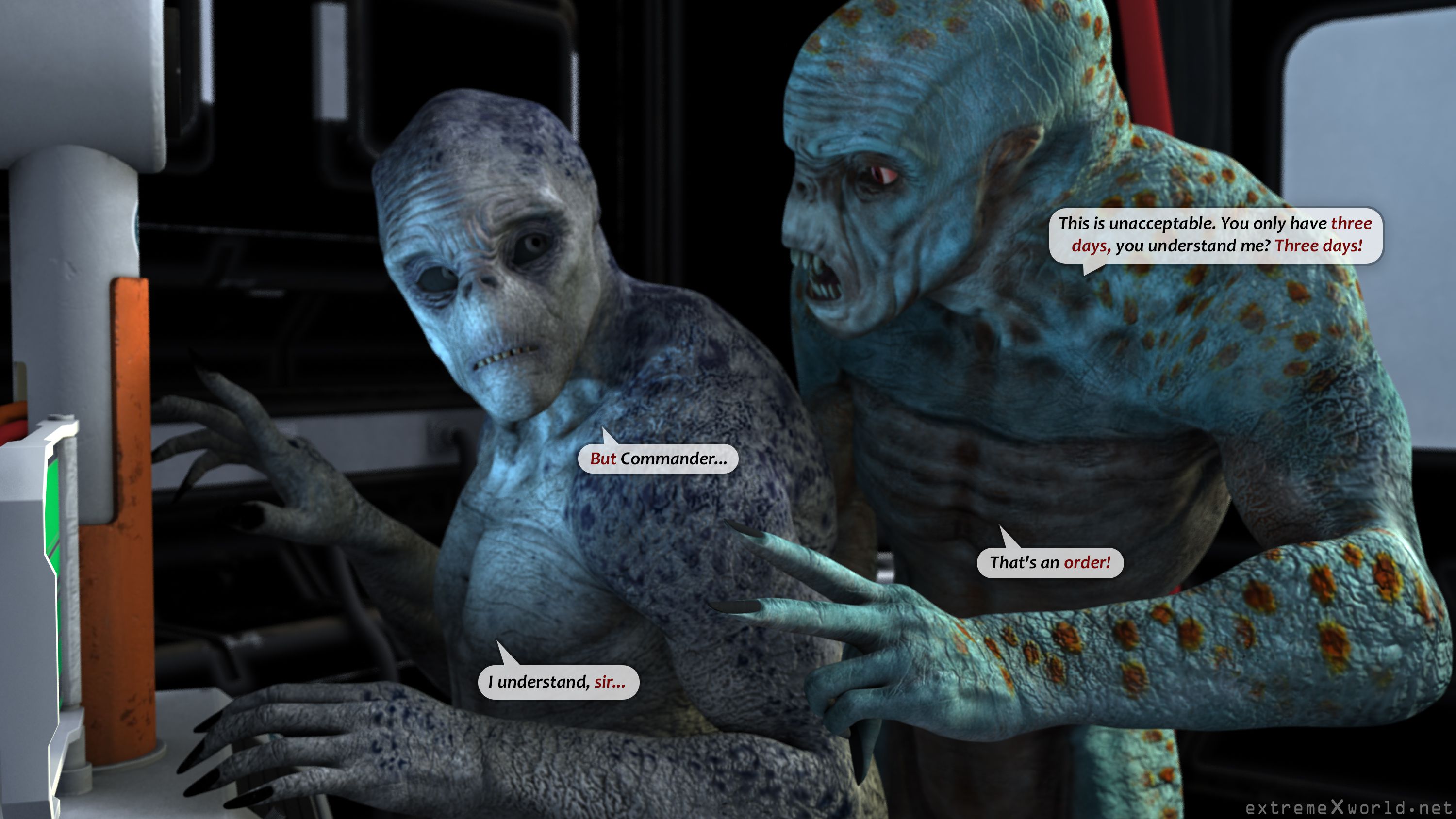 Aliens [ExtremeXWorld] - Chapter 1 — Page 14