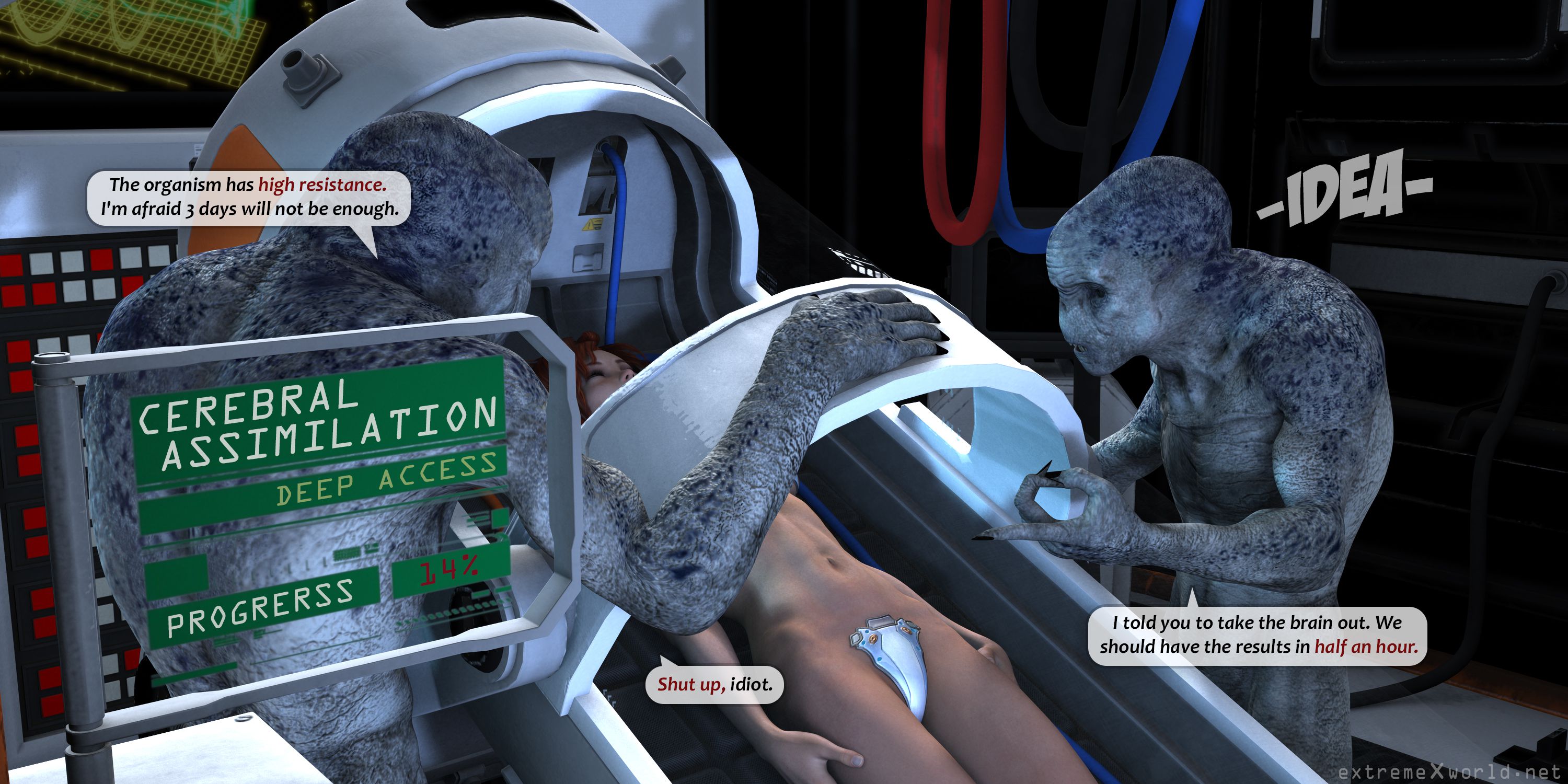 Aliens [ExtremeXWorld] - Chapter 1 — Page 15