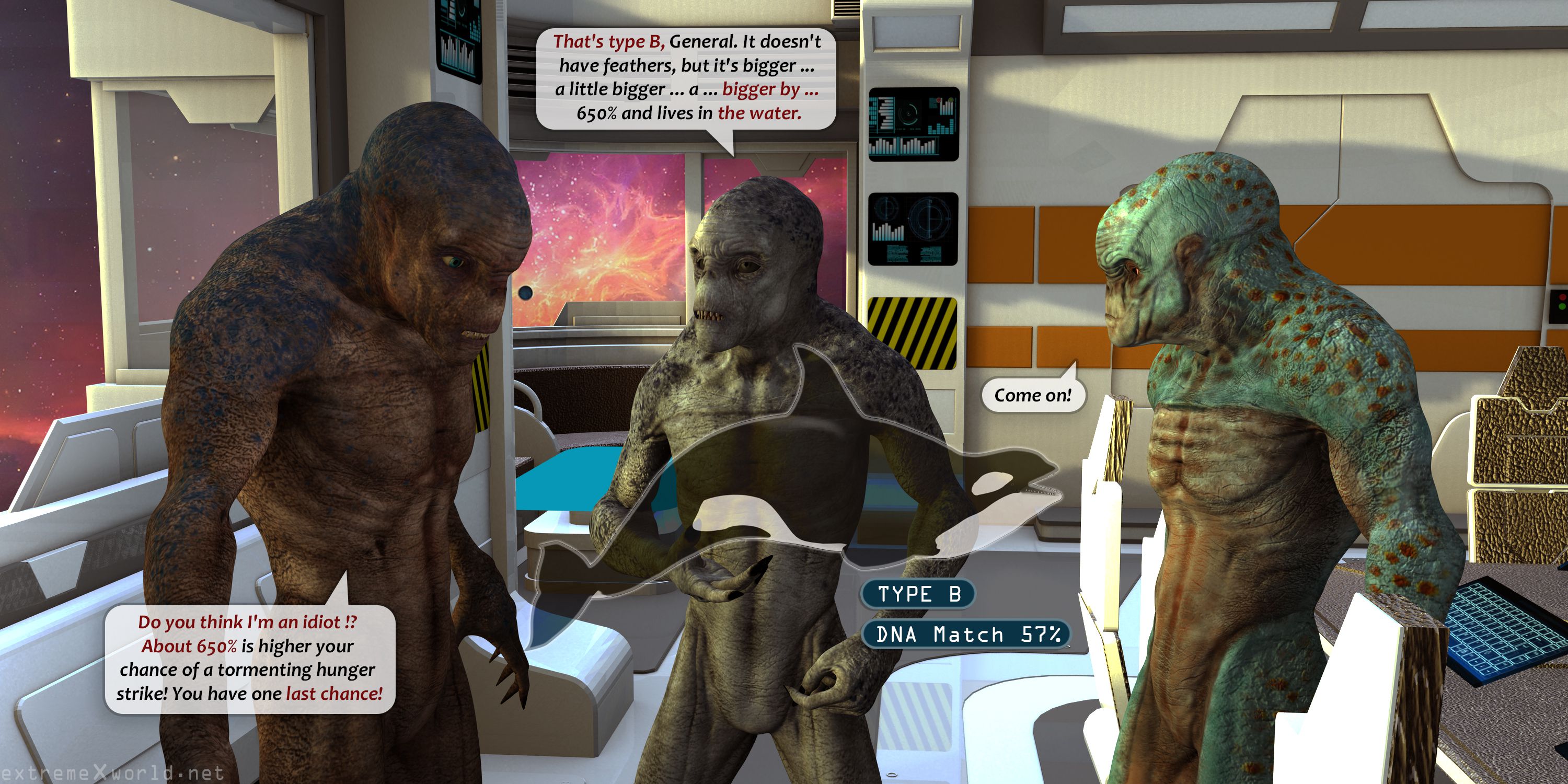 Aliens [ExtremeXWorld] - Chapter 1 — Page 28