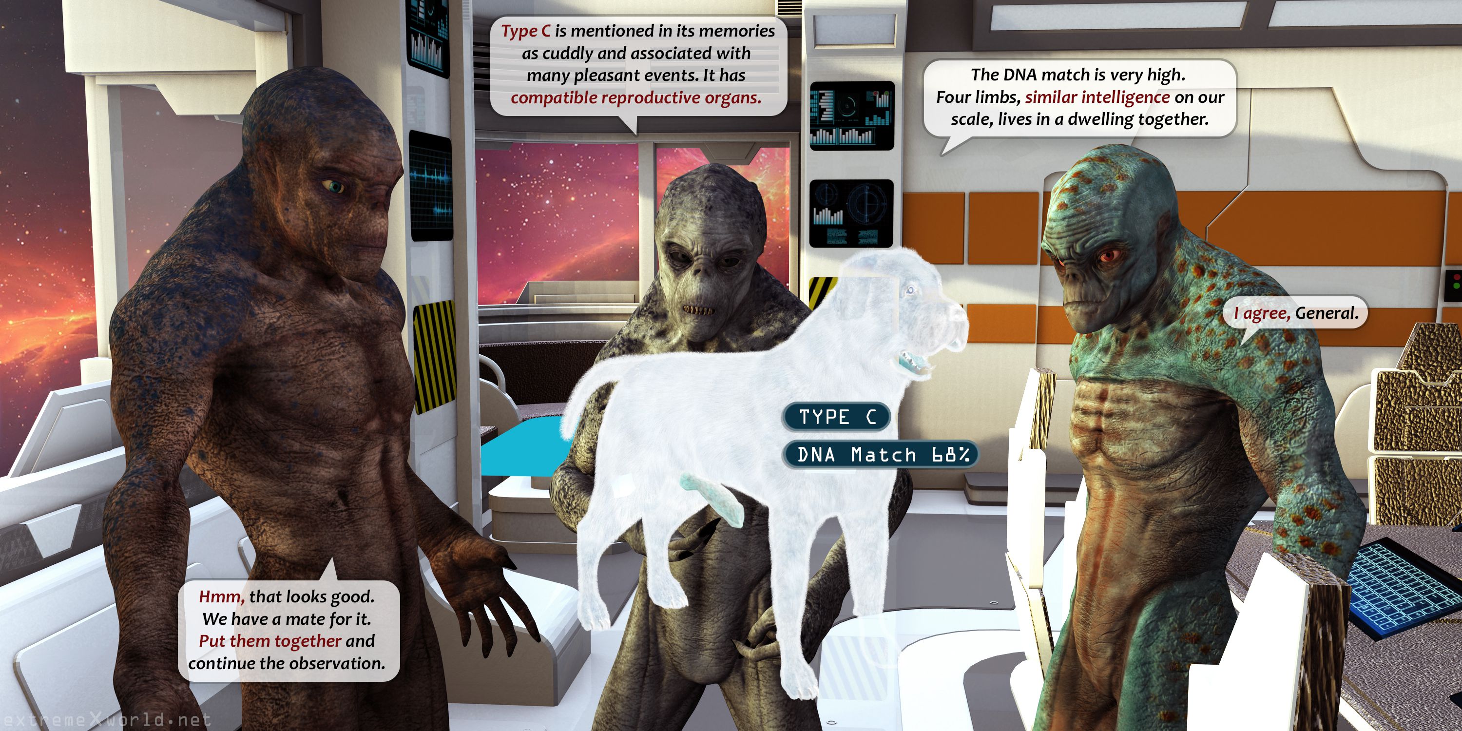 Aliens [ExtremeXWorld] - Chapter 1 — Page 29