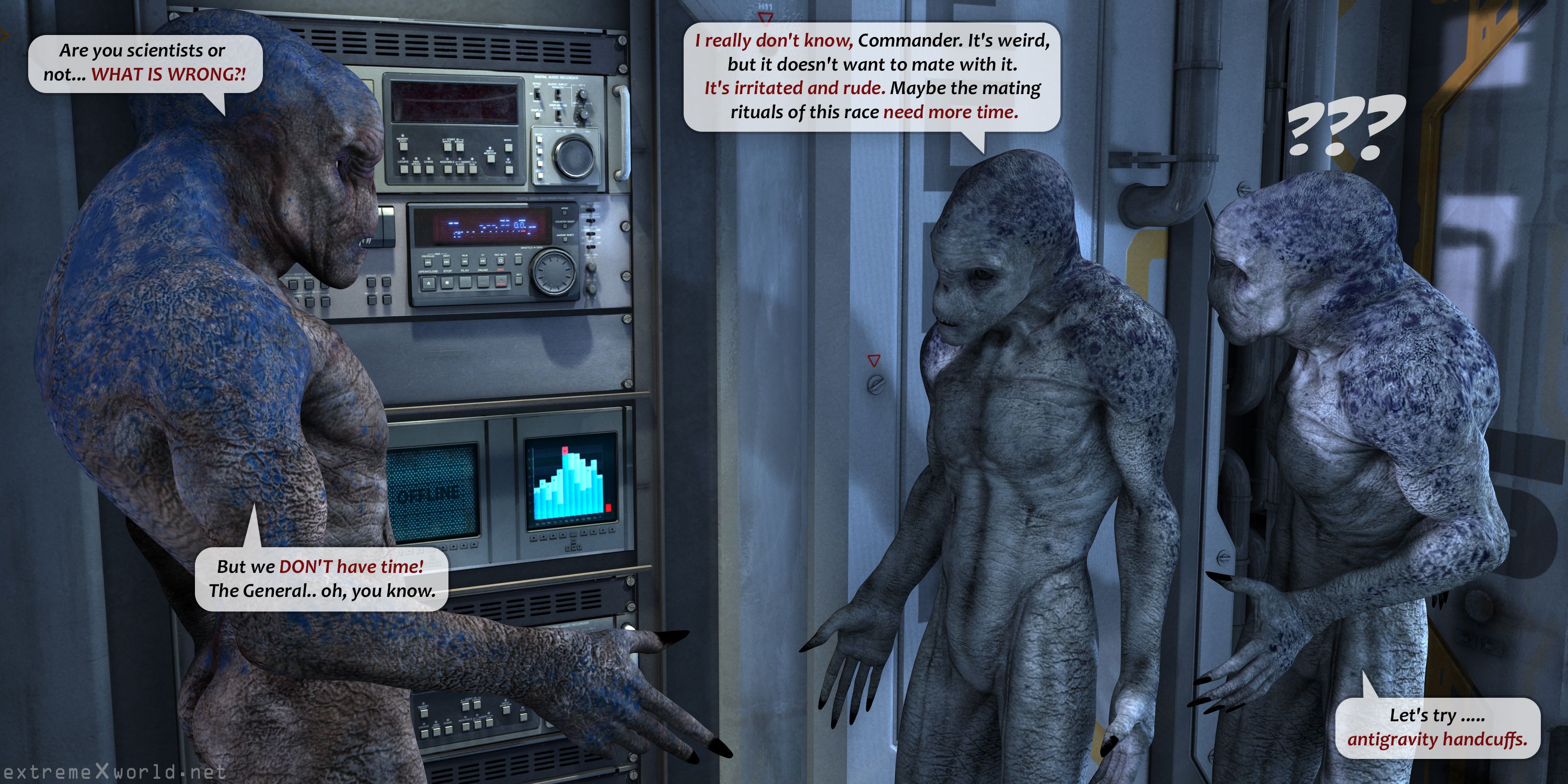 Aliens [ExtremeXWorld] - Chapter 1 — Page 33