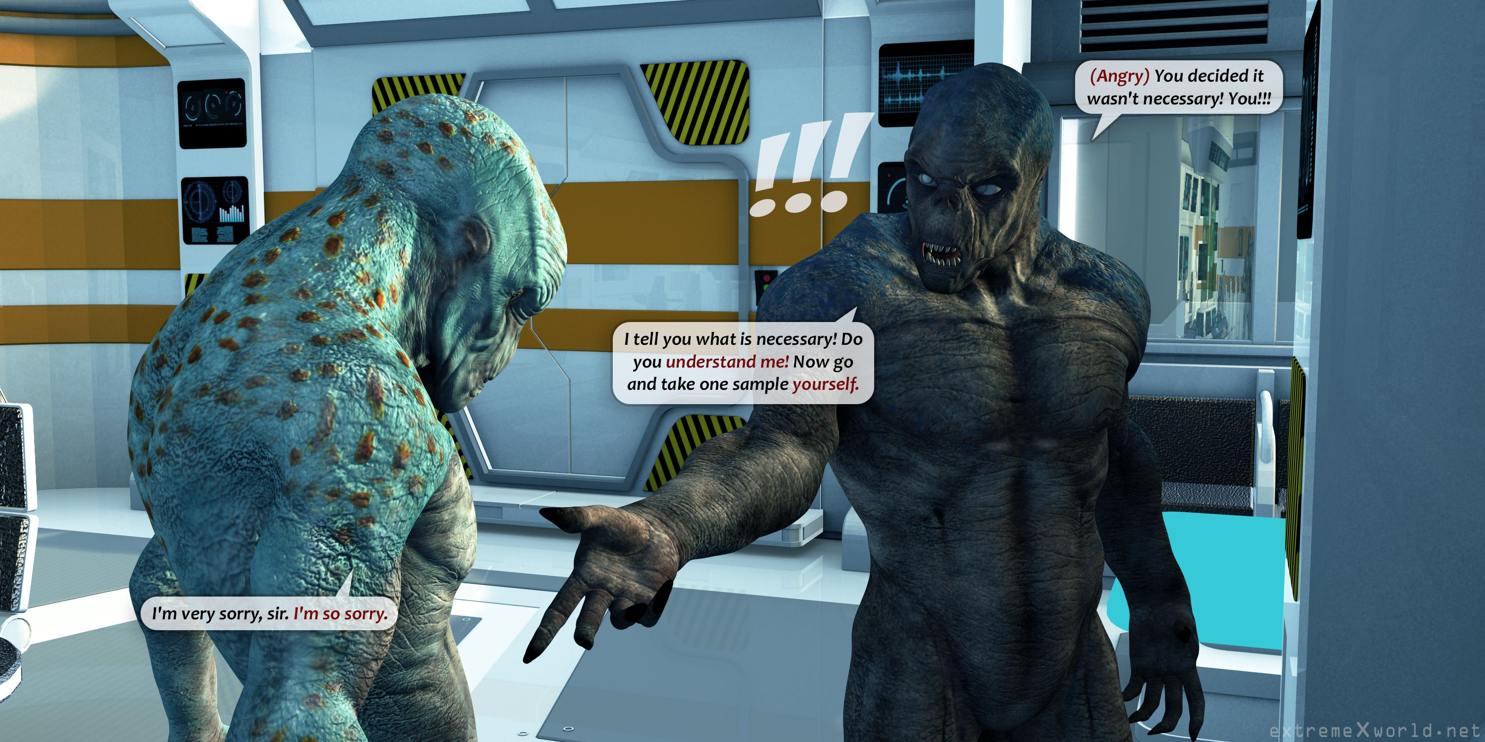 Aliens [ExtremeXWorld] - Chapter 1 — Page 4