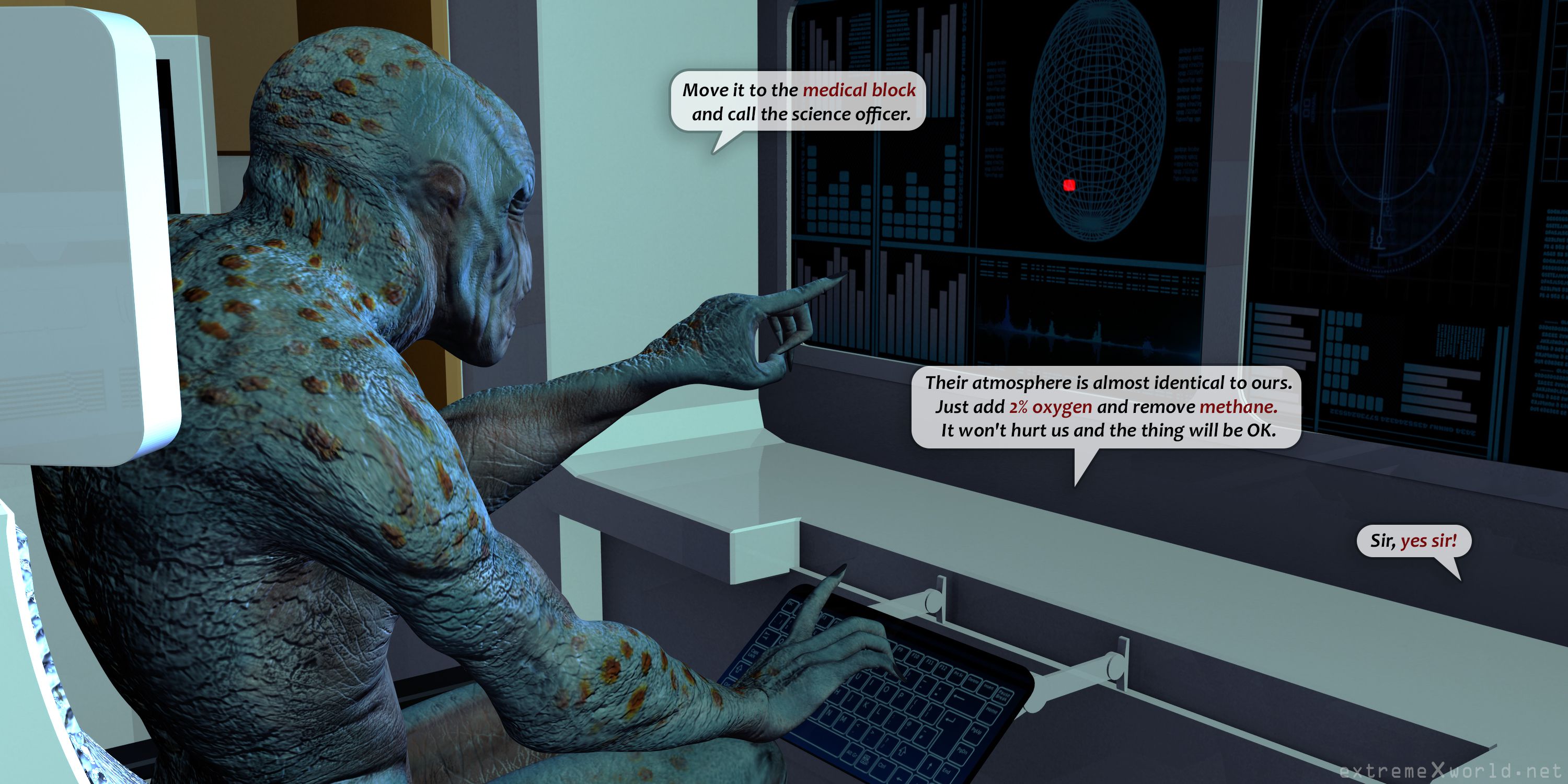 Aliens [ExtremeXWorld] - Chapter 1 — Page 8