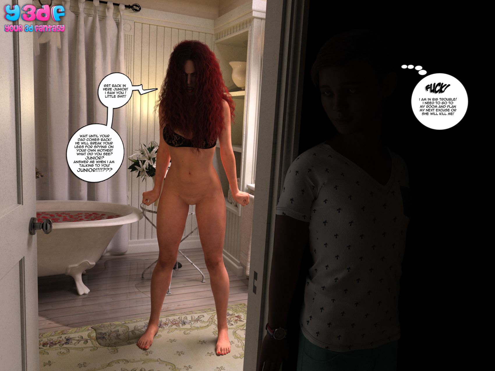 Cursed Lineage [Y3DF] - Chapter 1 — Page 9