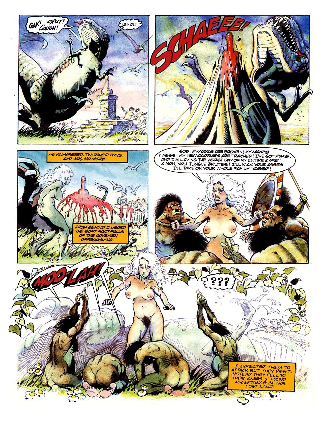 Libby + Latischa In The Lost World [Alex Horley , Arthur Suydam] - Chapter — Page 10