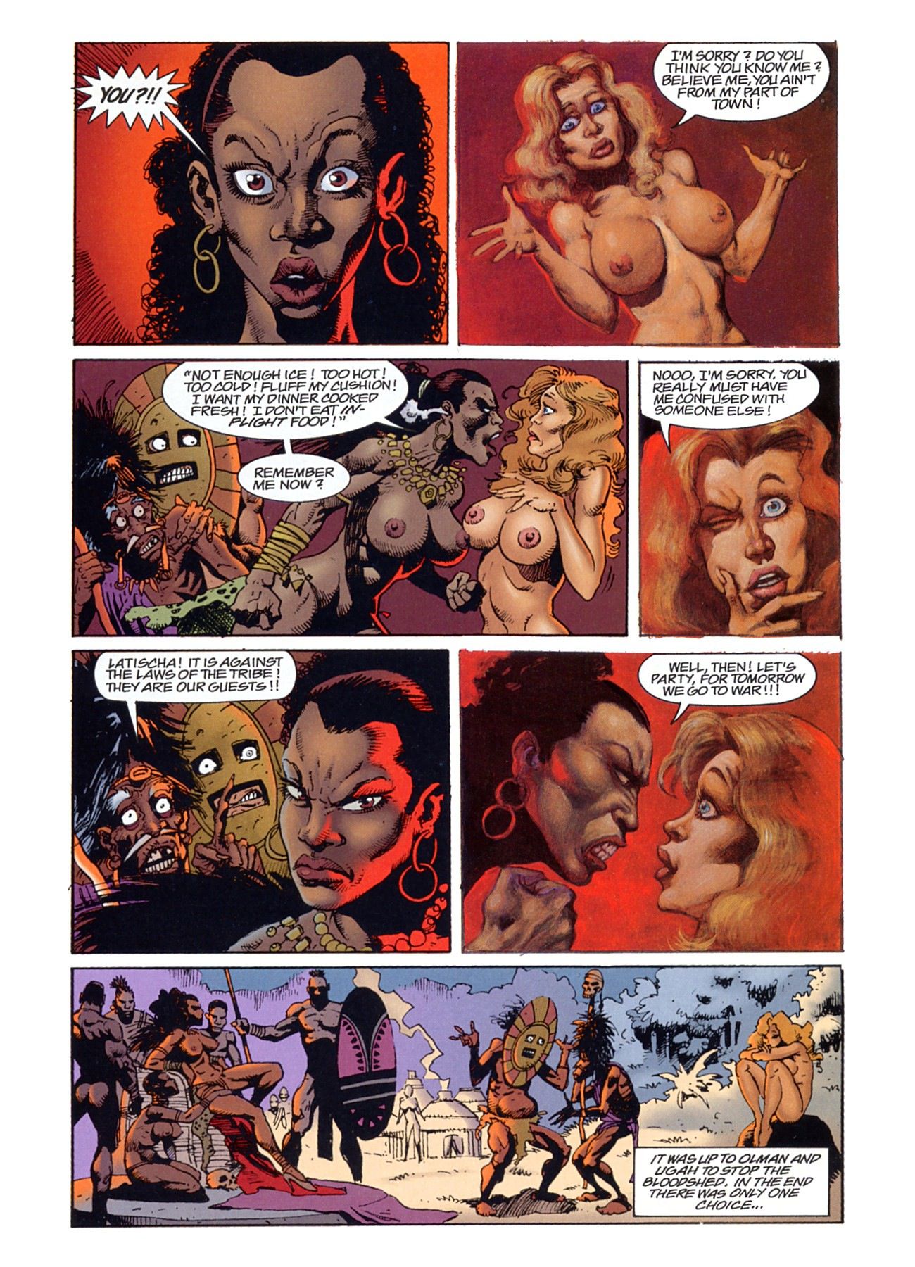Libby + Latischa In The Lost World [Alex Horley , Arthur Suydam] - Chapter — Page 102