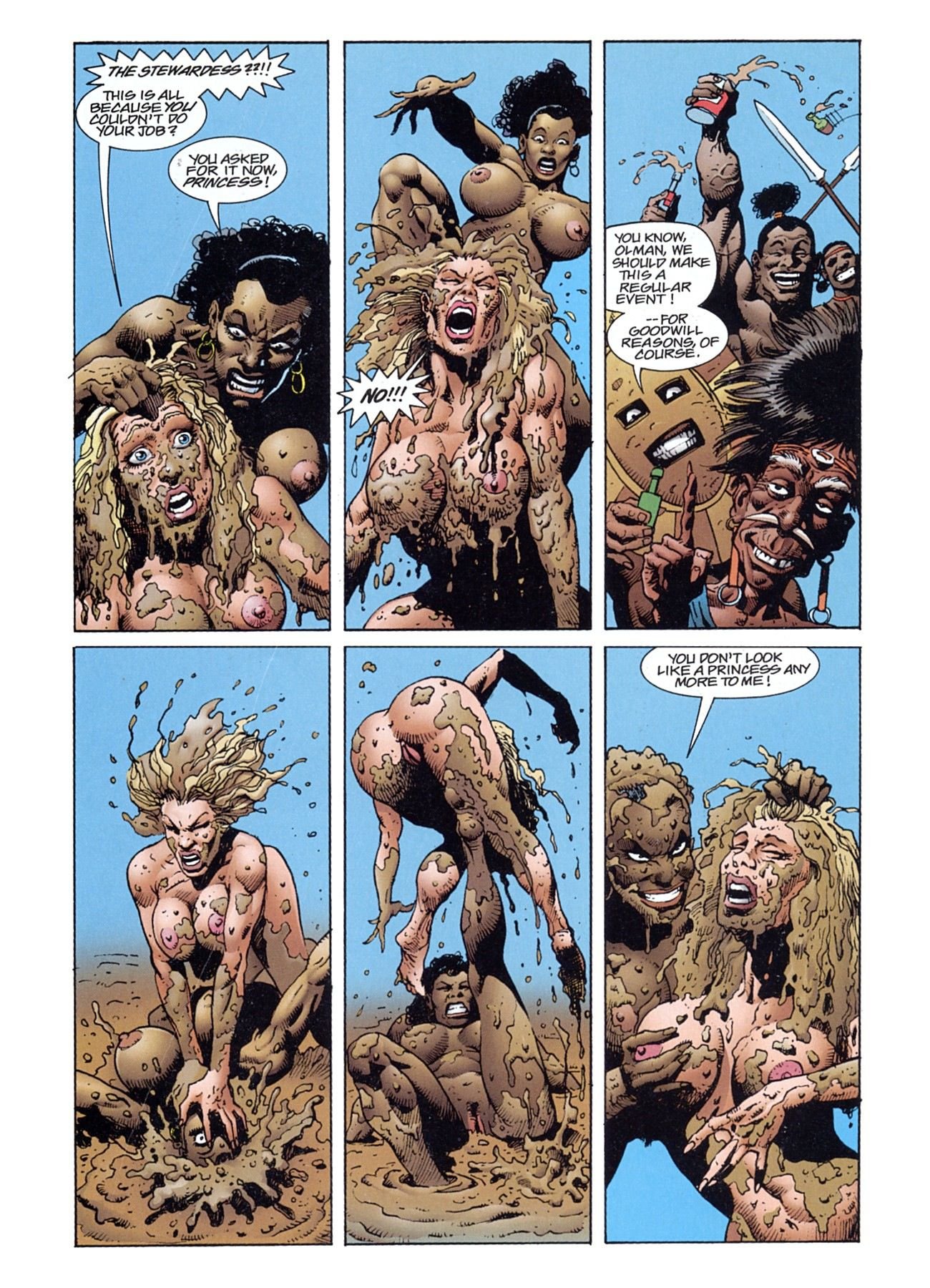 Libby + Latischa In The Lost World [Alex Horley , Arthur Suydam] - Chapter — Page 105