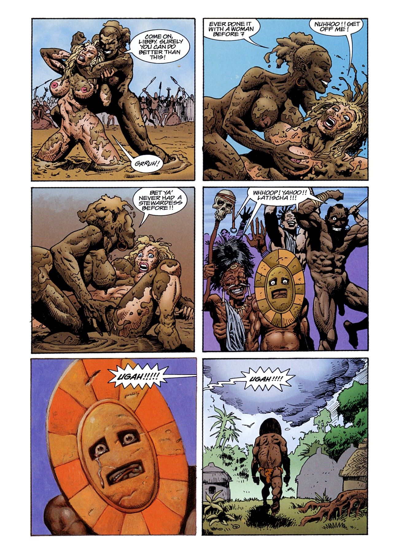 Libby + Latischa In The Lost World [Alex Horley , Arthur Suydam] - Chapter — Page 106