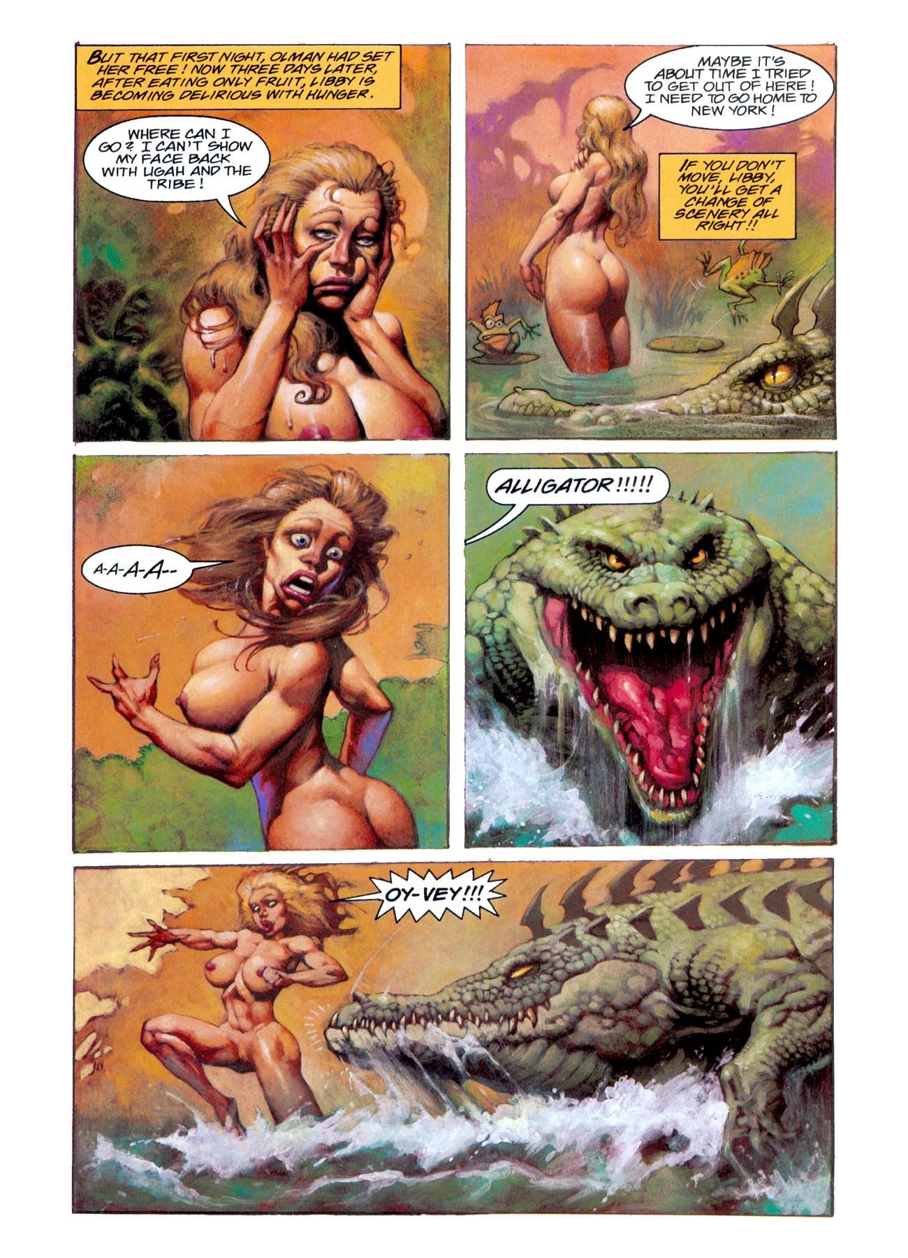 Libby + Latischa In The Lost World [Alex Horley , Arthur Suydam] - Chapter — Page 109