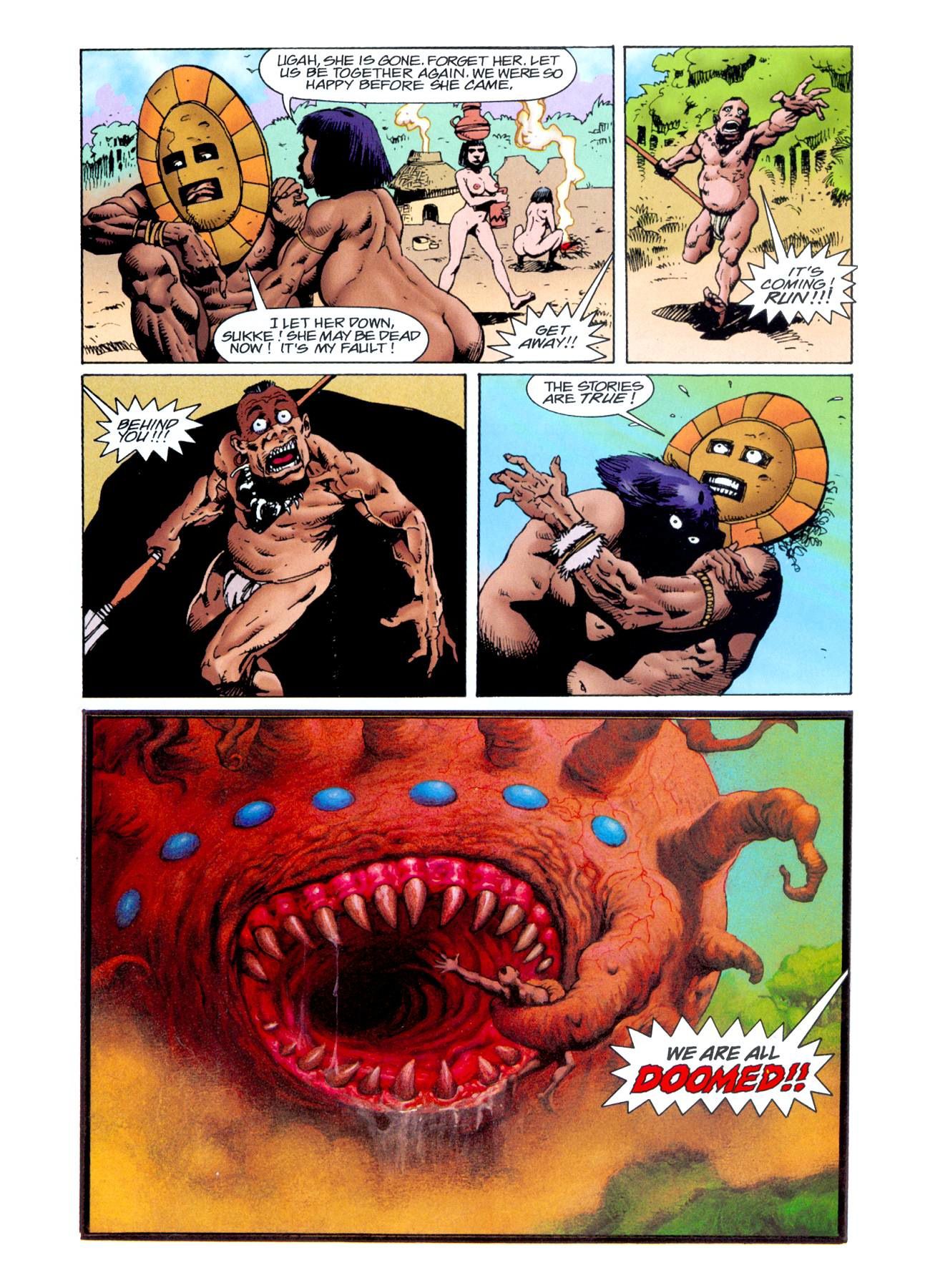 Libby + Latischa In The Lost World [Alex Horley , Arthur Suydam] - Chapter — Page 113