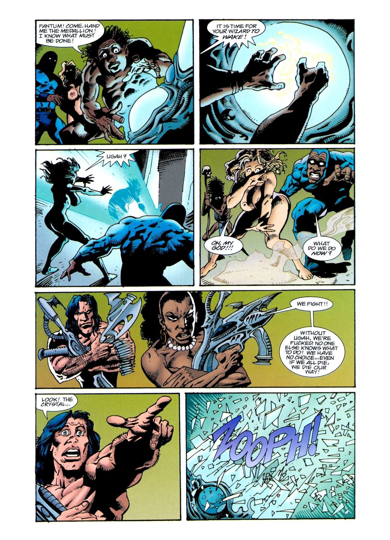 Libby + Latischa In The Lost World [Alex Horley , Arthur Suydam] - Chapter — Page 125