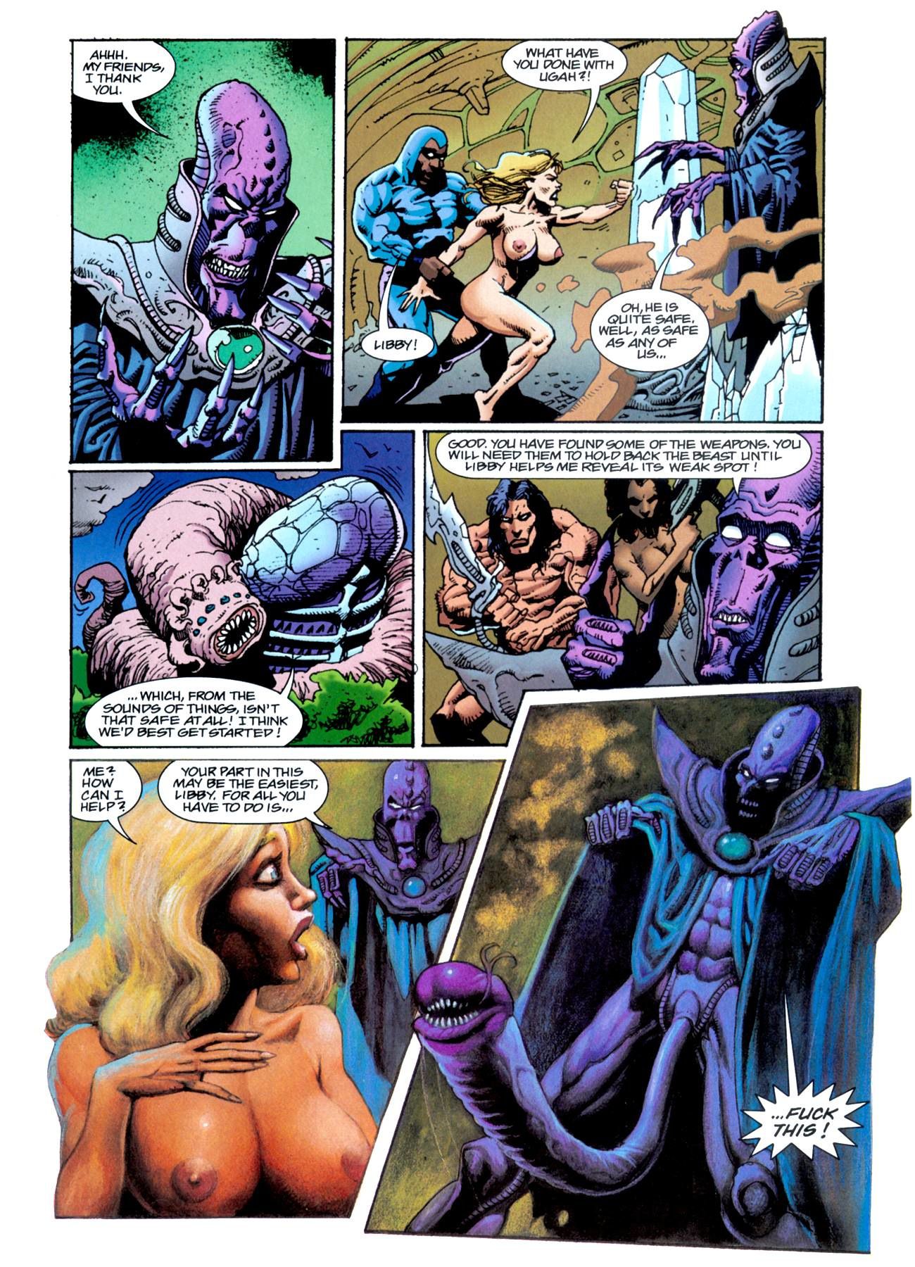 Libby + Latischa In The Lost World [Alex Horley , Arthur Suydam] - Chapter — Page 126