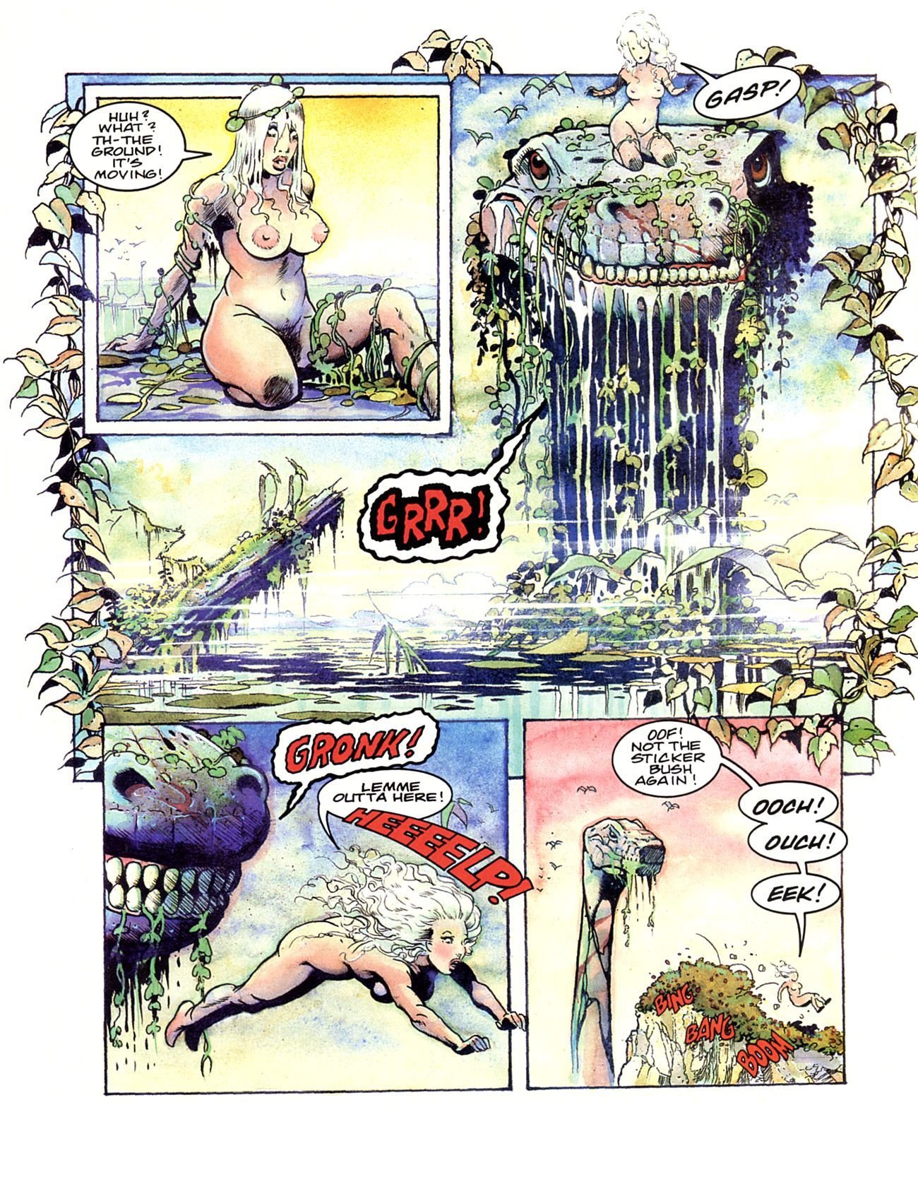 Libby + Latischa In The Lost World [Alex Horley , Arthur Suydam] - Chapter — Page 18