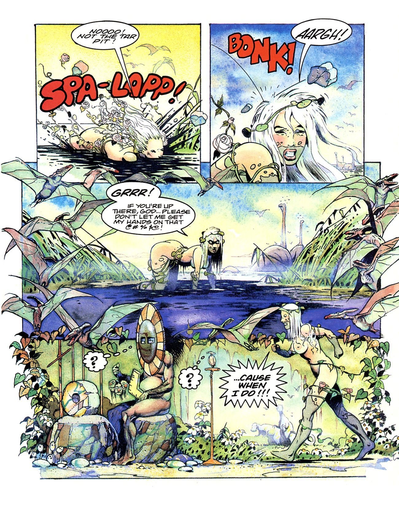 Libby + Latischa In The Lost World [Alex Horley , Arthur Suydam] - Chapter — Page 19