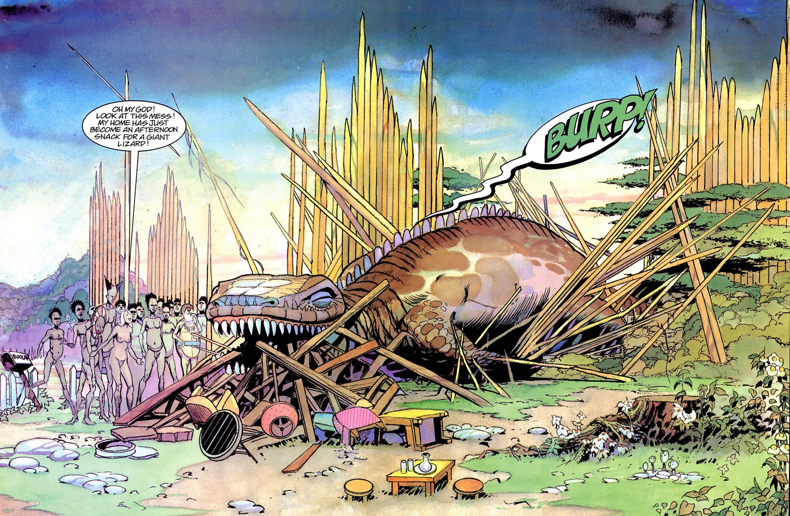 Libby + Latischa In The Lost World [Alex Horley , Arthur Suydam] - Chapter — Page 55