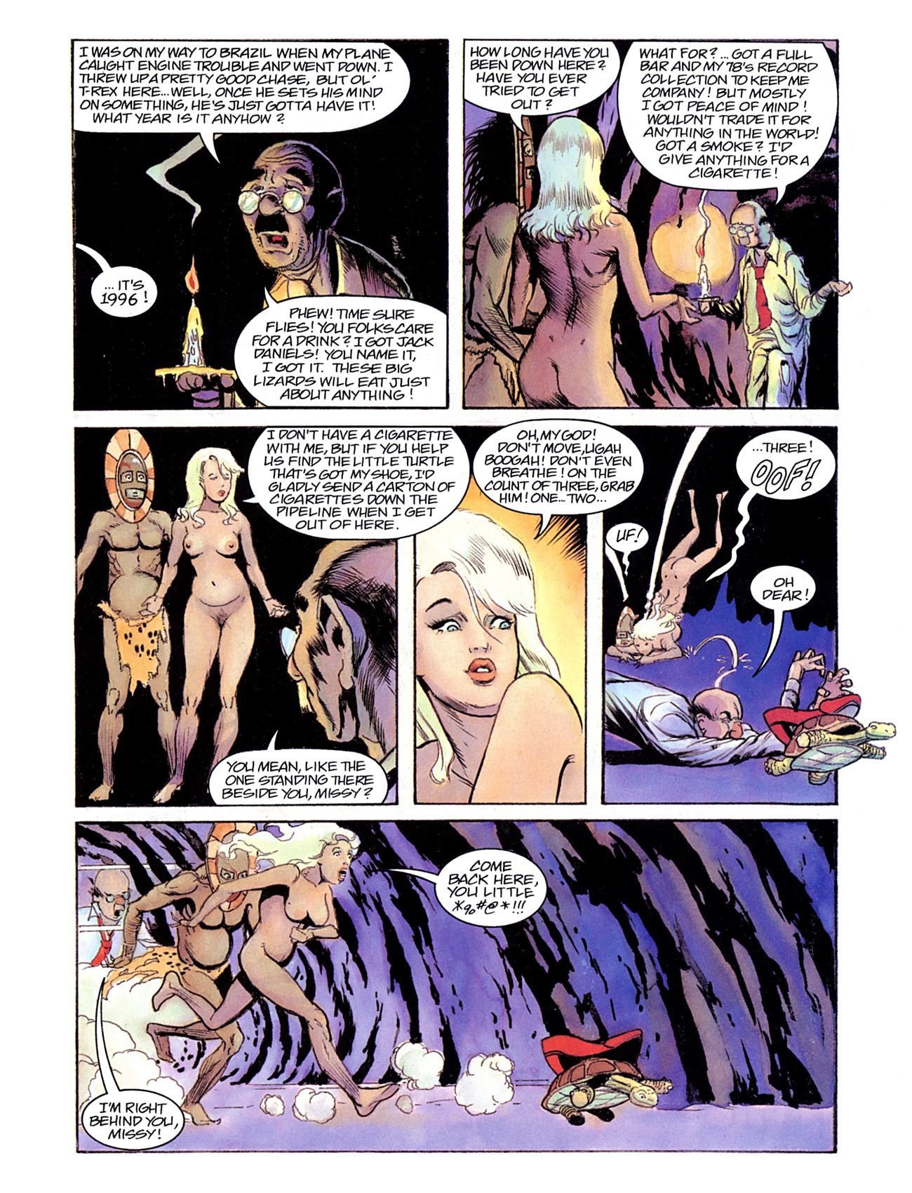 Libby + Latischa In The Lost World [Alex Horley , Arthur Suydam] - Chapter — Page 64