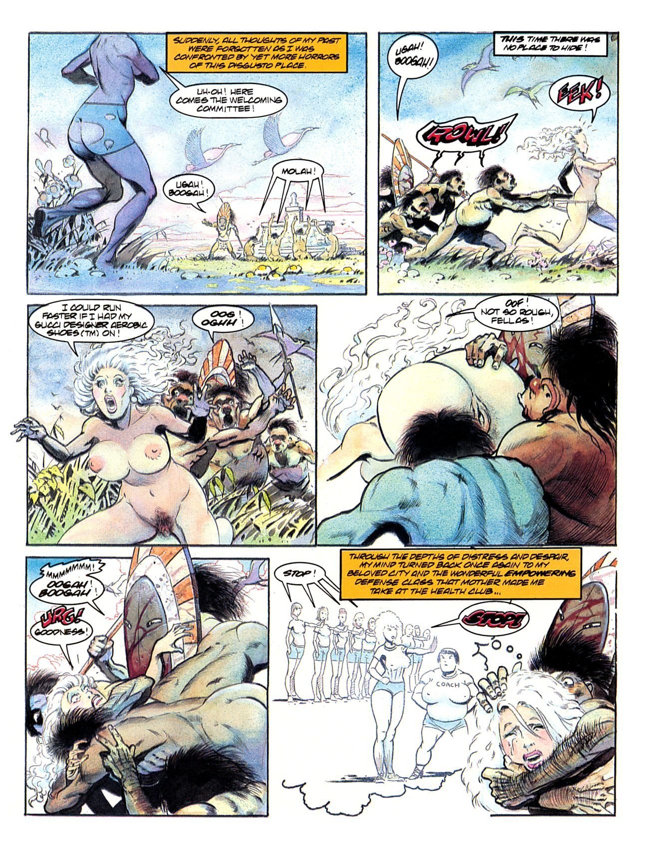 Libby + Latischa In The Lost World [Alex Horley , Arthur Suydam] - Chapter — Page 7
