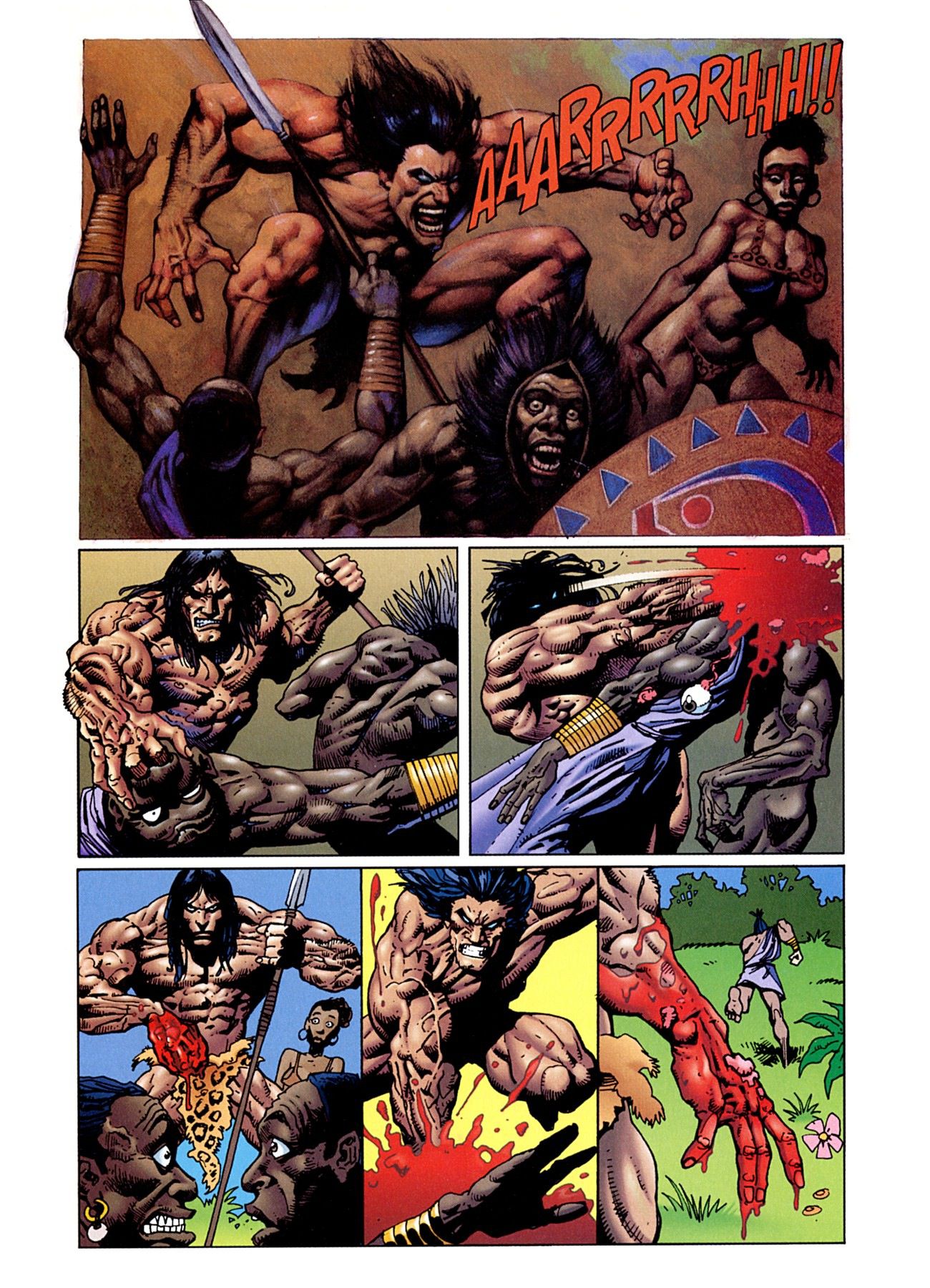 Libby + Latischa In The Lost World [Alex Horley , Arthur Suydam] - Chapter — Page 91