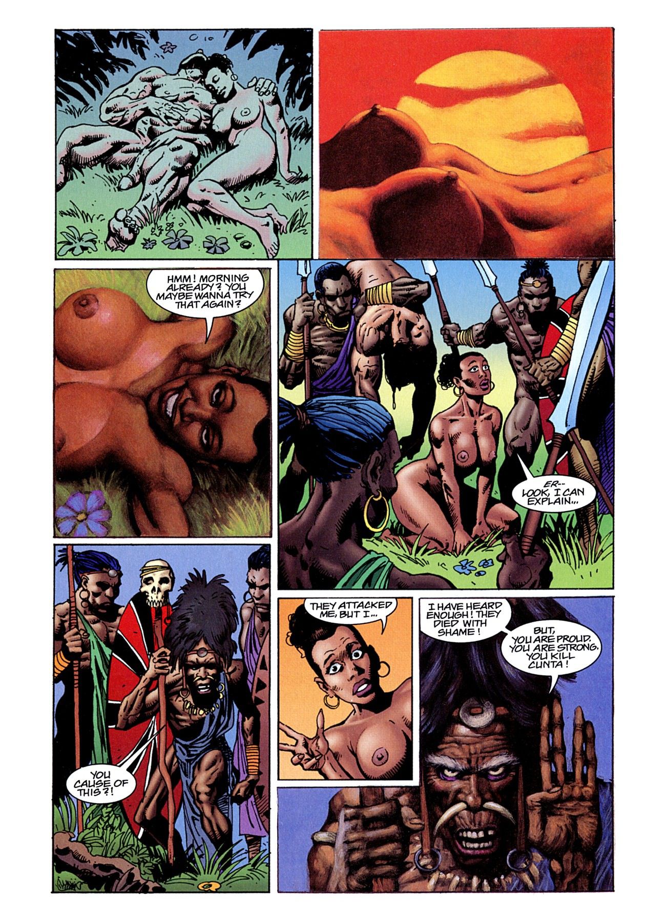 Libby + Latischa In The Lost World [Alex Horley , Arthur Suydam] - Chapter — Page 95