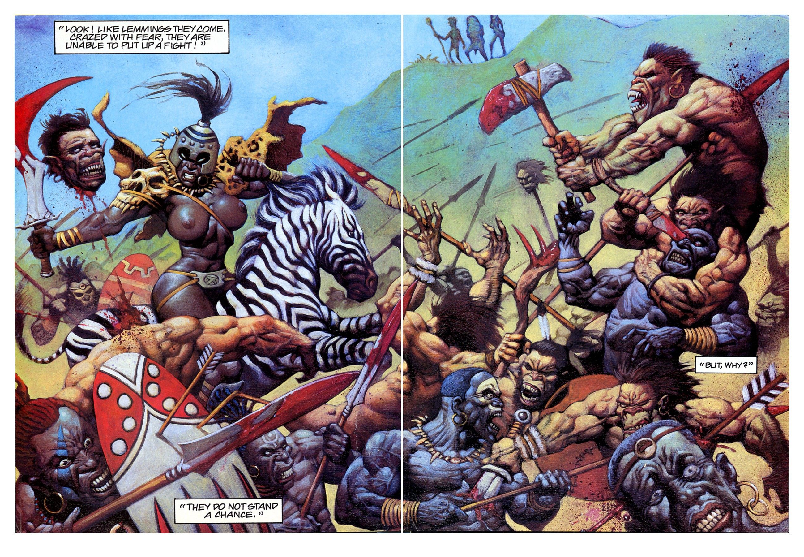 Libby + Latischa In The Lost World [Alex Horley , Arthur Suydam] - Chapter — Page 97